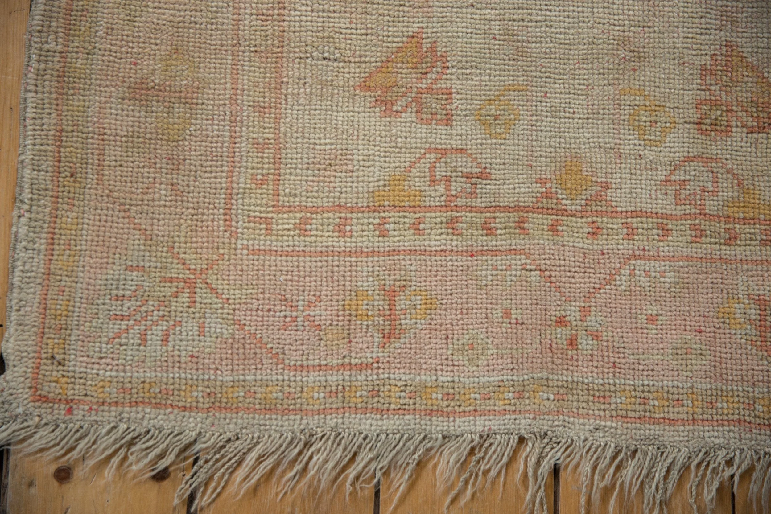 3x5.5 Vintage Oushak Rug - Image 5
