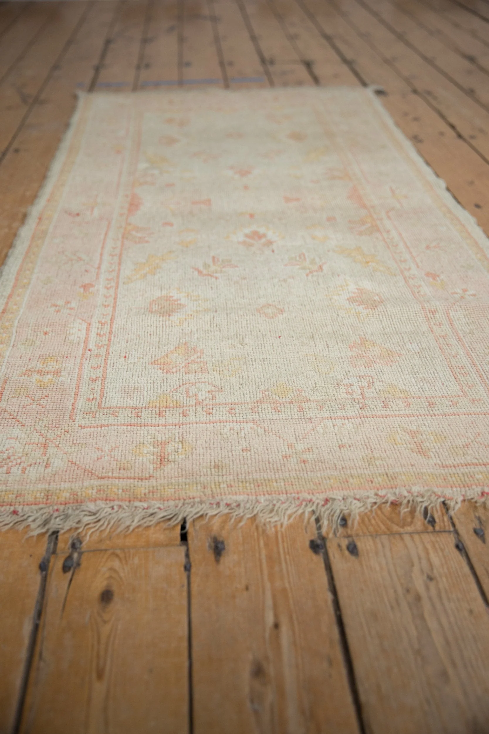 3x5.5 Vintage Oushak Rug - Image 7