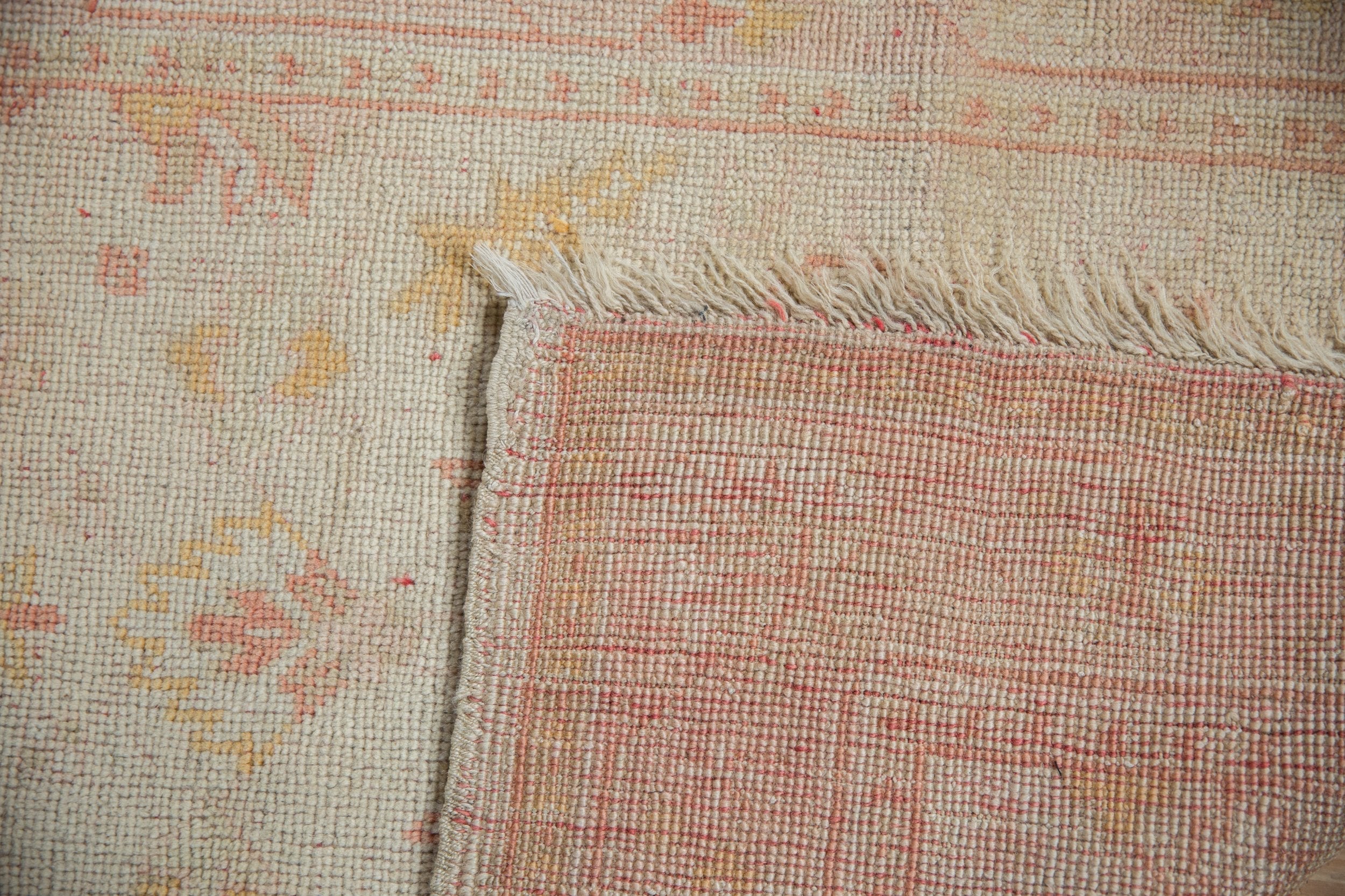3x5.5 Vintage Oushak Rug - Image 9