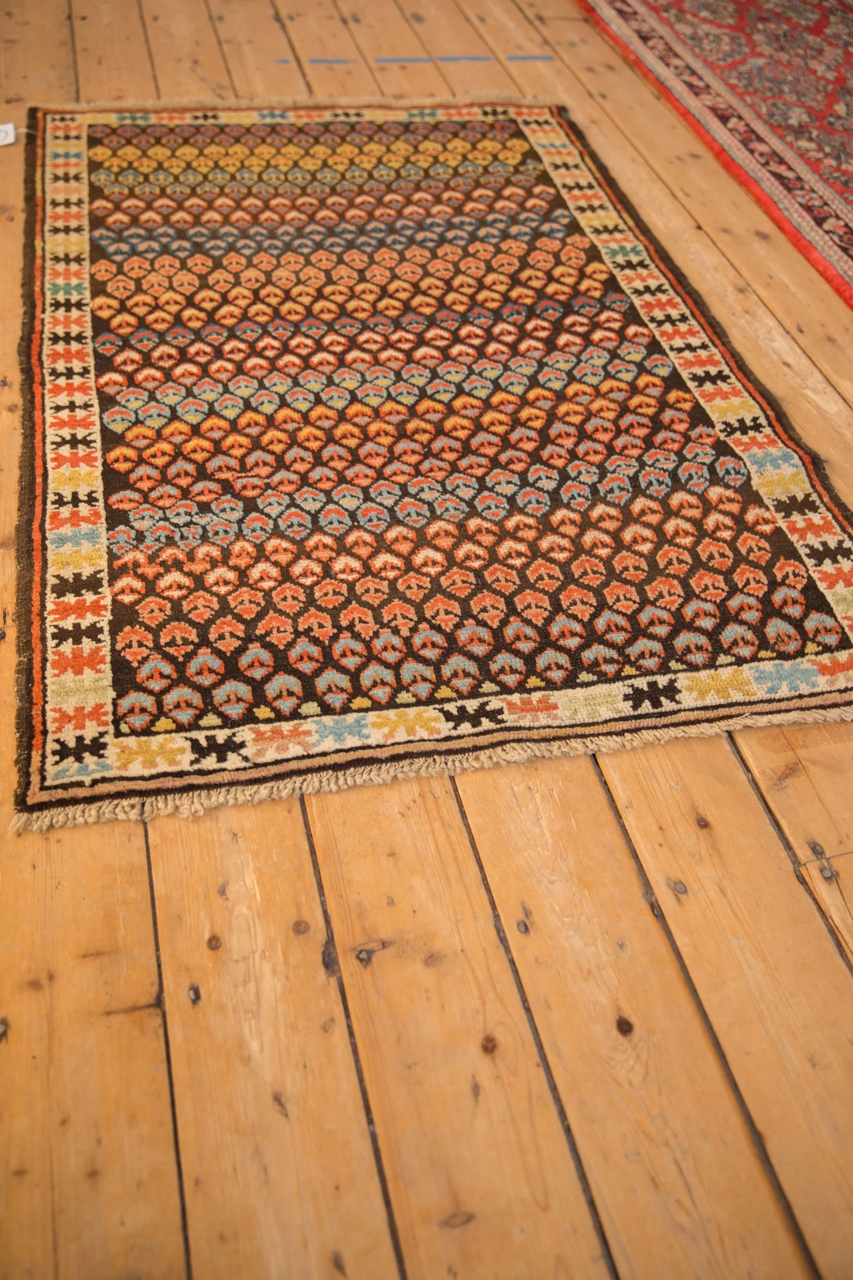 3x5 Antique Caucasian Rug - Image 4