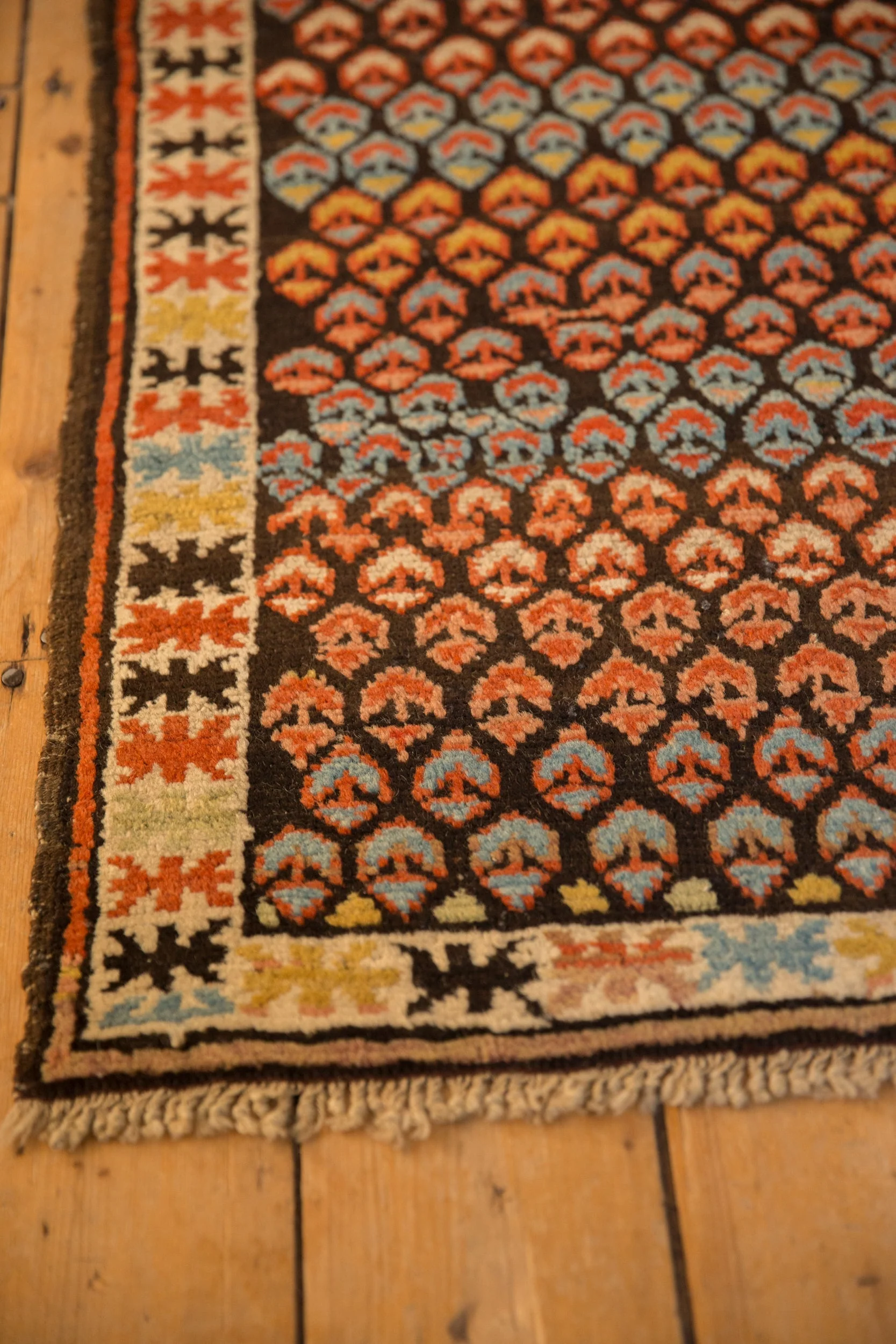 3x5 Antique Caucasian Rug - Image 5