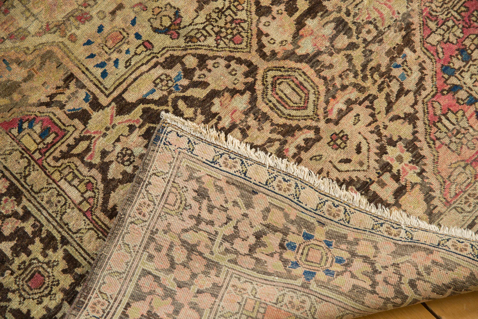 3x5 Antique Farahan Sarouk Rug - Image 14