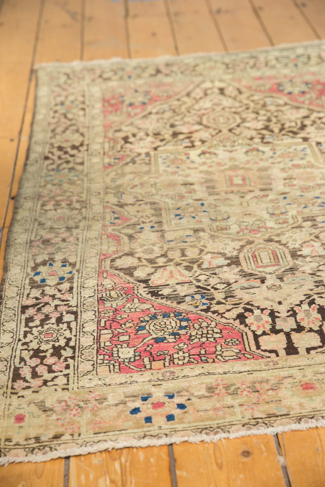 3x5 Antique Farahan Sarouk Rug - Image 8