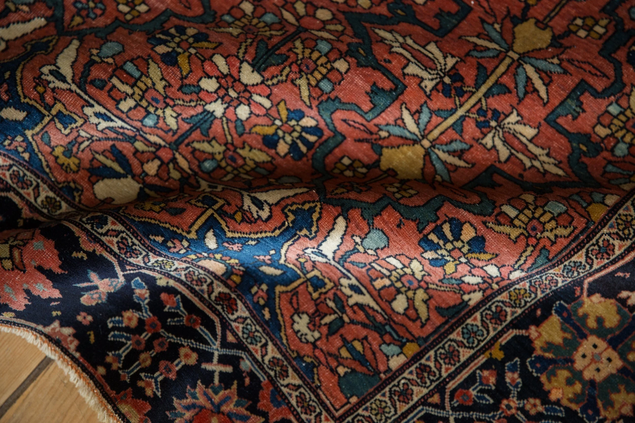 3x5 Antique Fine Farahan Sarouk Rug - Image 10