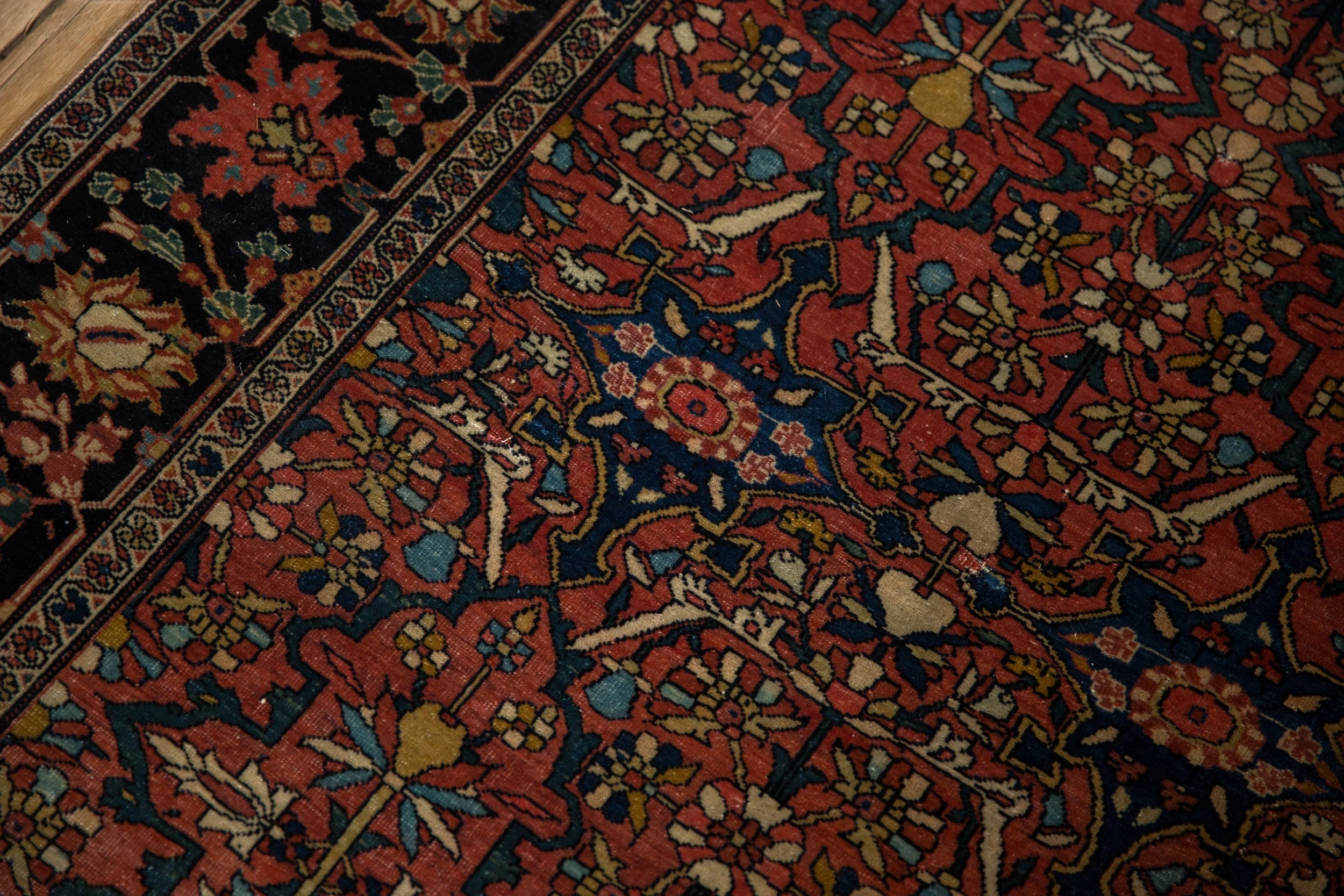 3x5 Antique Fine Farahan Sarouk Rug - Image 12