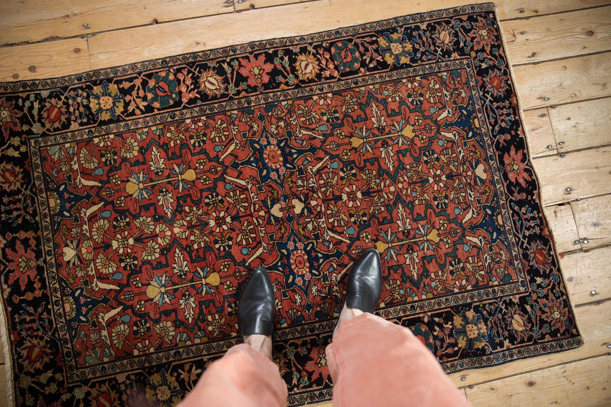 3x5 Antique Fine Farahan Sarouk Rug - Image 2