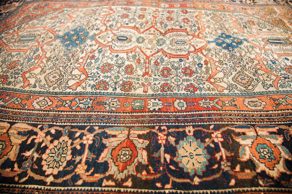 3x5 Antique Fine Farahan Sarouk Rug - Image 11