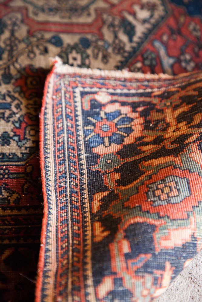 3x5 Antique Fine Farahan Sarouk Rug - Image 8