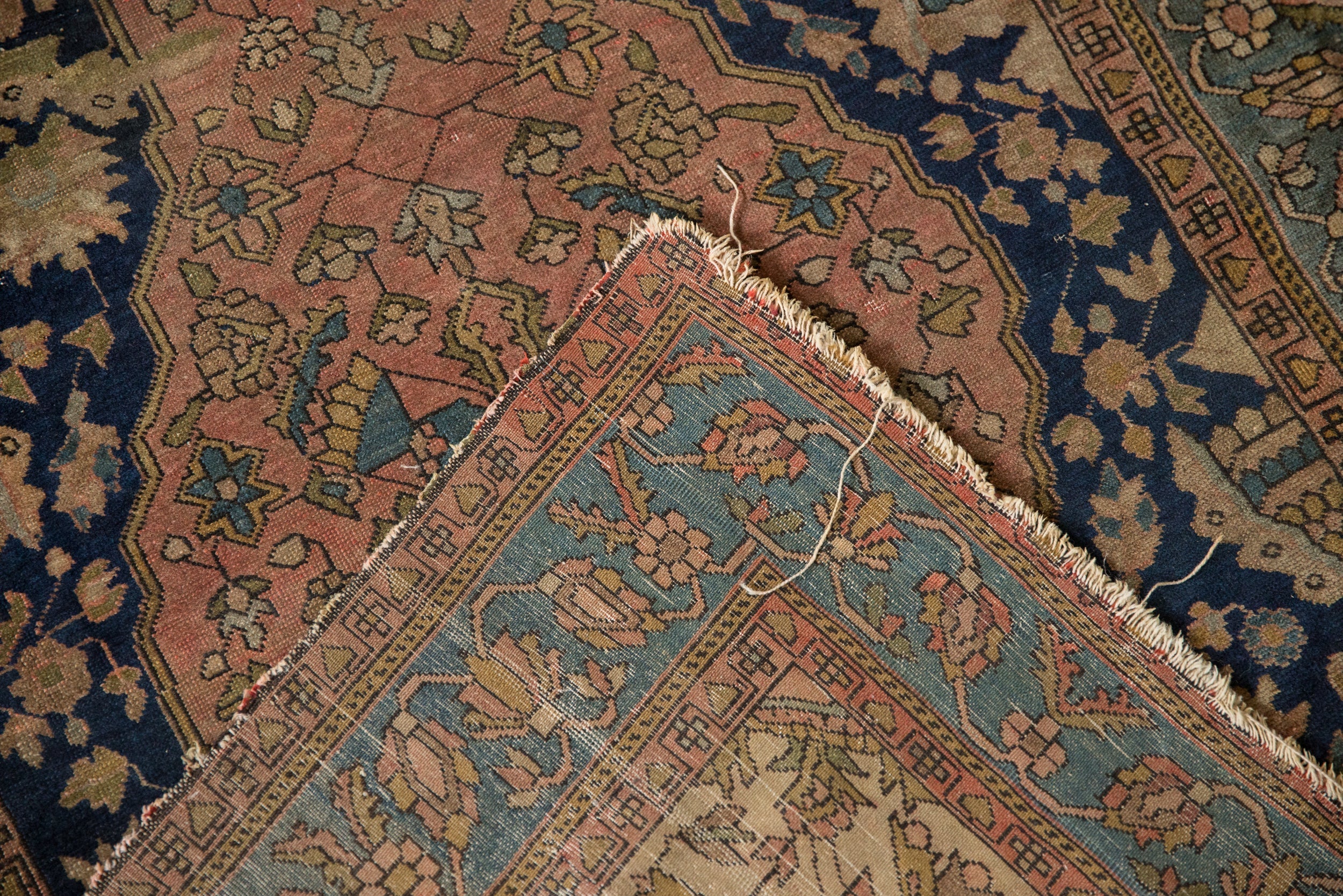 3x5 Antique Fine Malayer Rug - Image 10