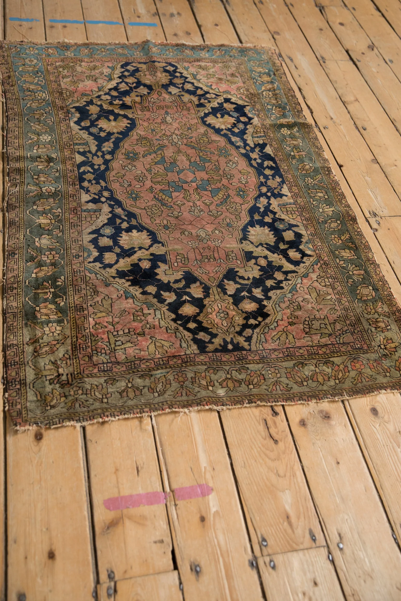 3x5 Antique Fine Malayer Rug - Image 4