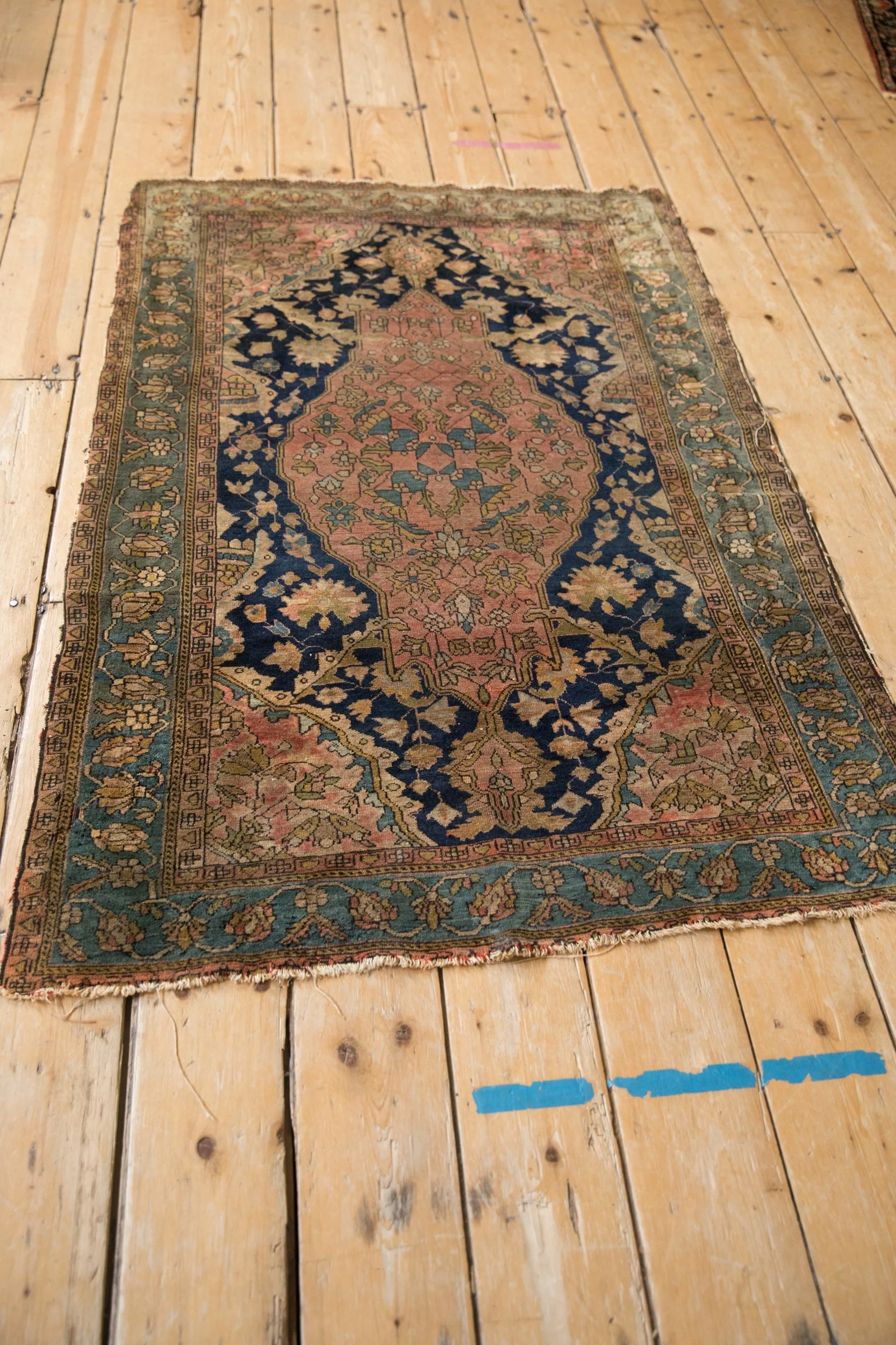 3x5 Antique Fine Malayer Rug - Image 6