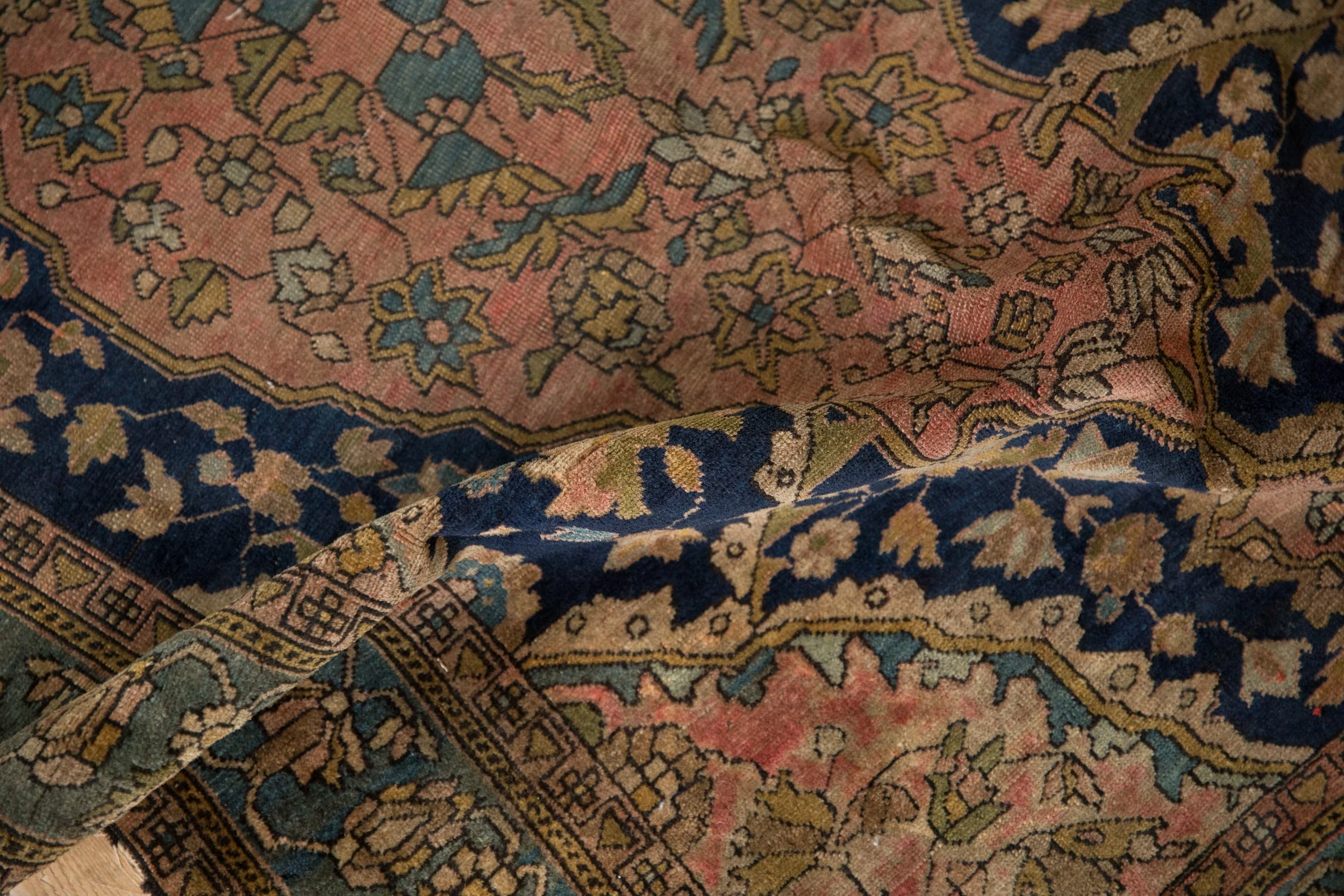 3x5 Antique Fine Malayer Rug - Image 9