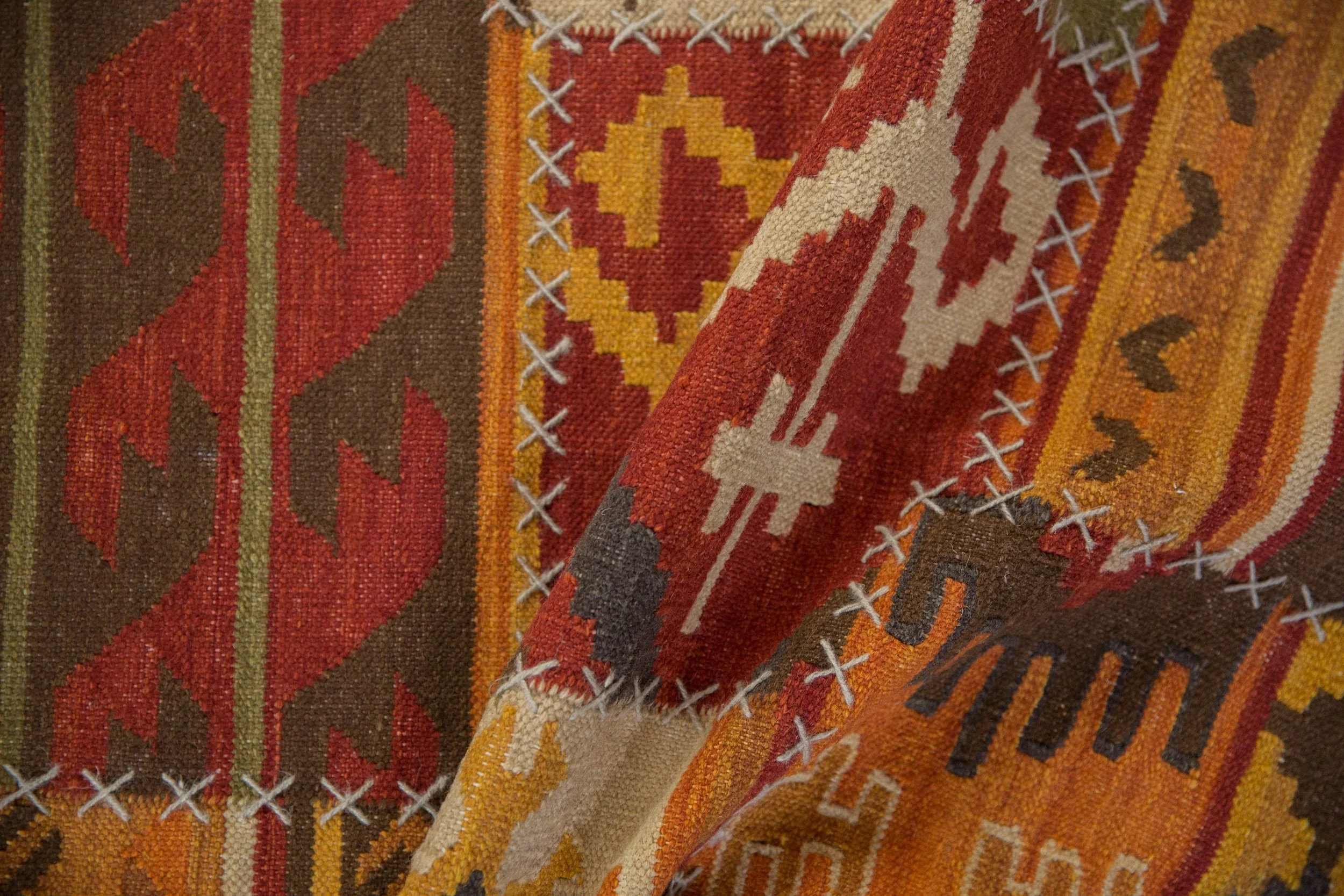 3x5 New Patchwork Kilim Rug - Image 7