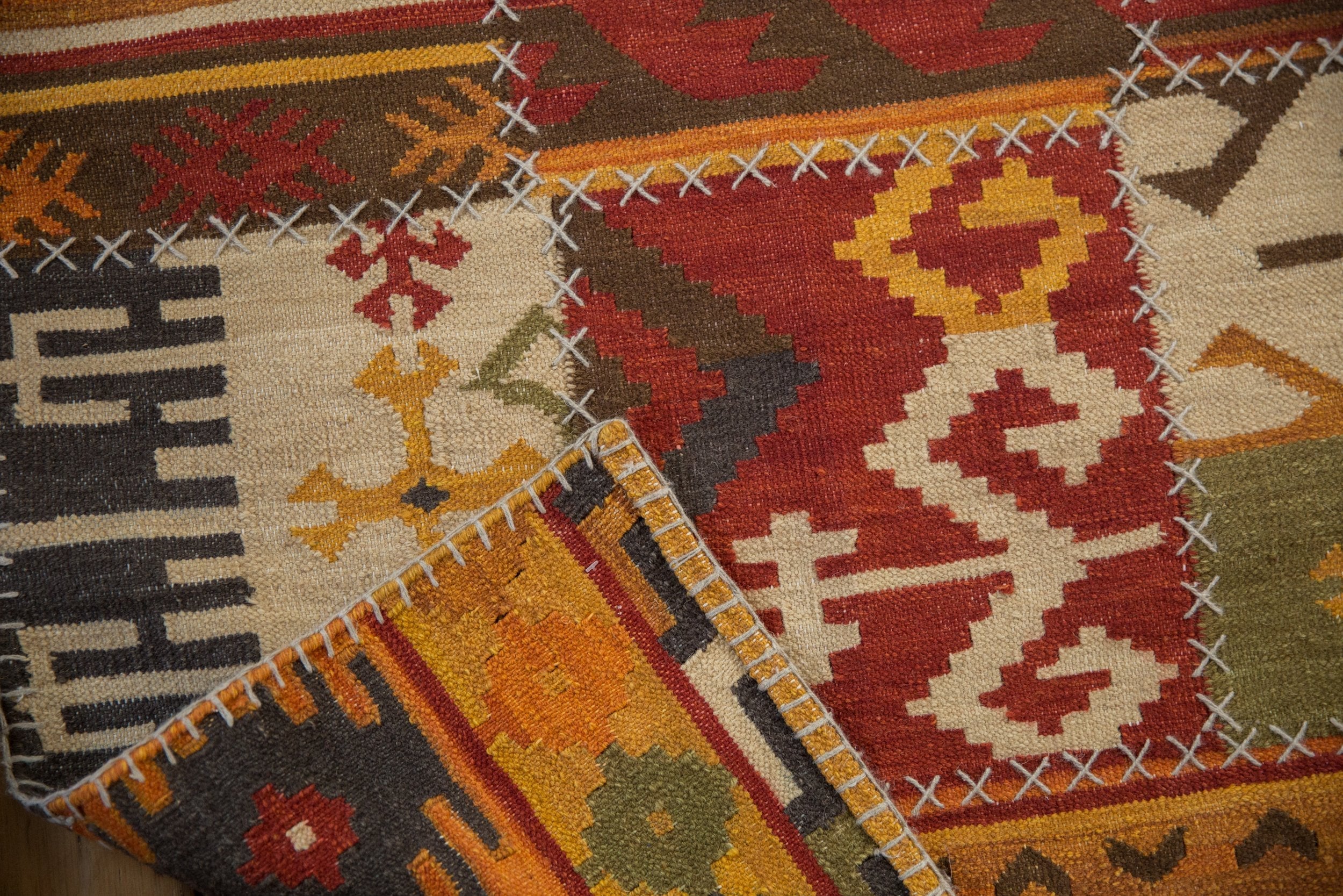 3x5 New Patchwork Kilim Rug - Image 8