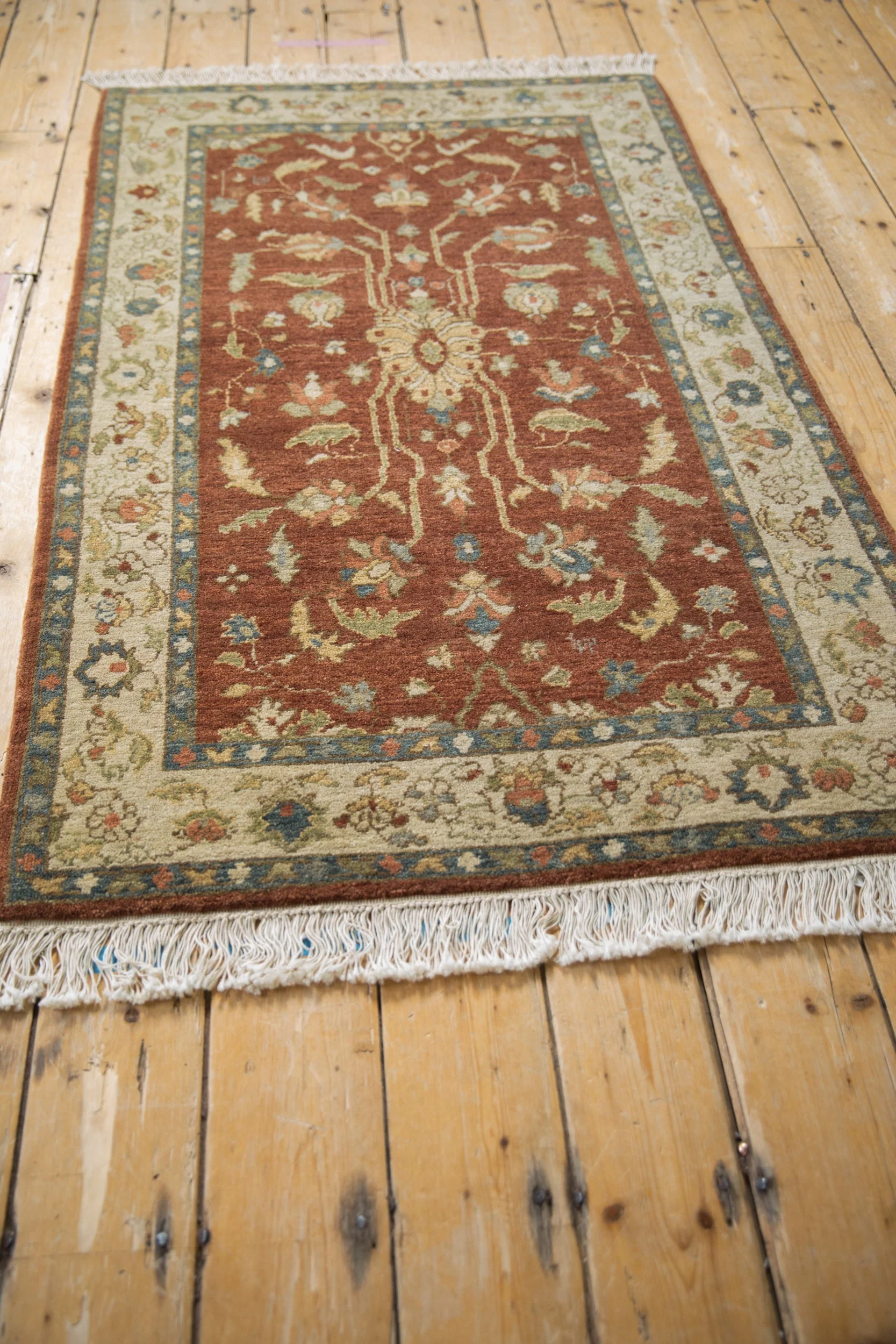 3x5 Vintage Armenian Lilihan Design Rug - Image 5