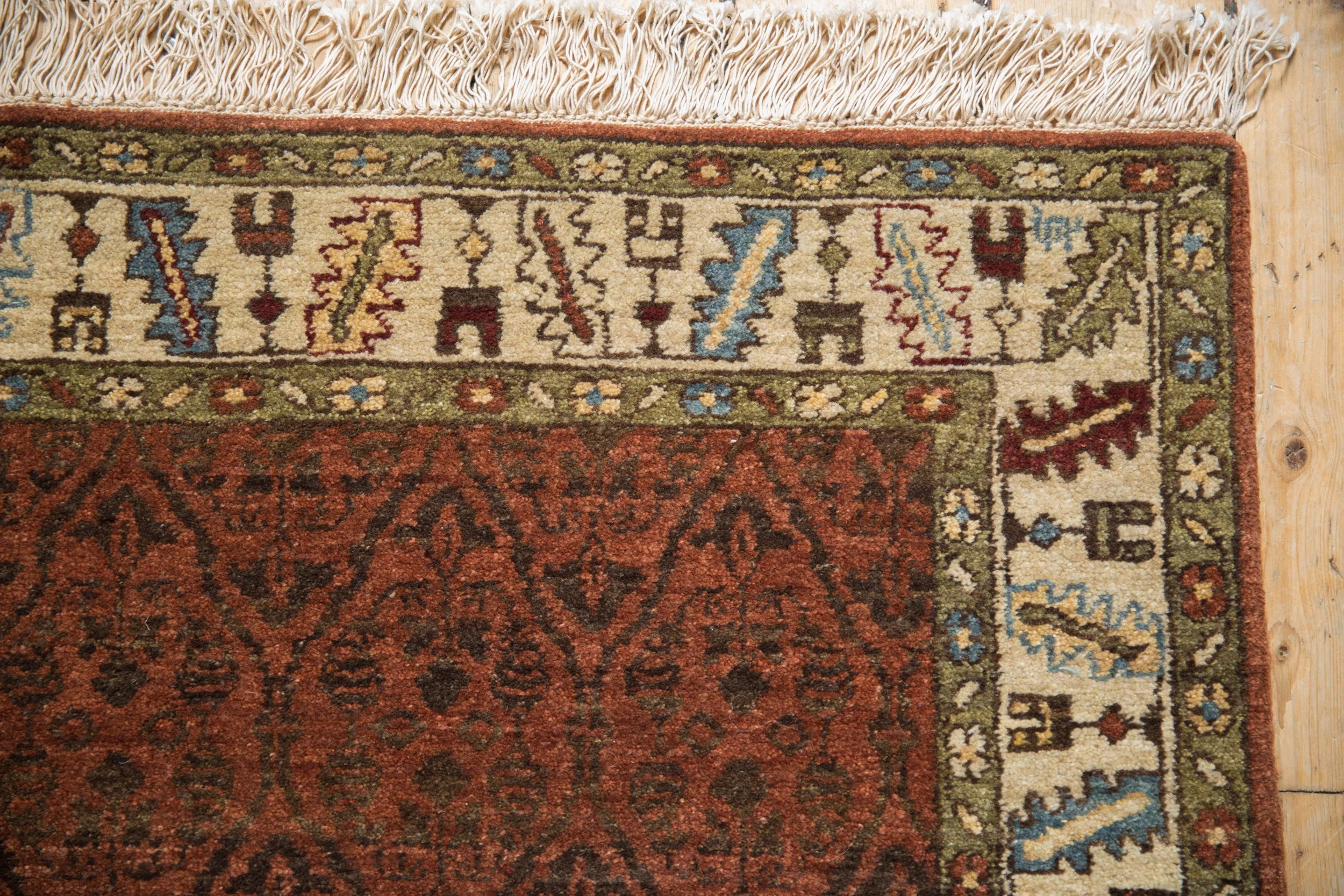 3x5 Vintage Armenian Northwest Persian Design Rug - Image 3