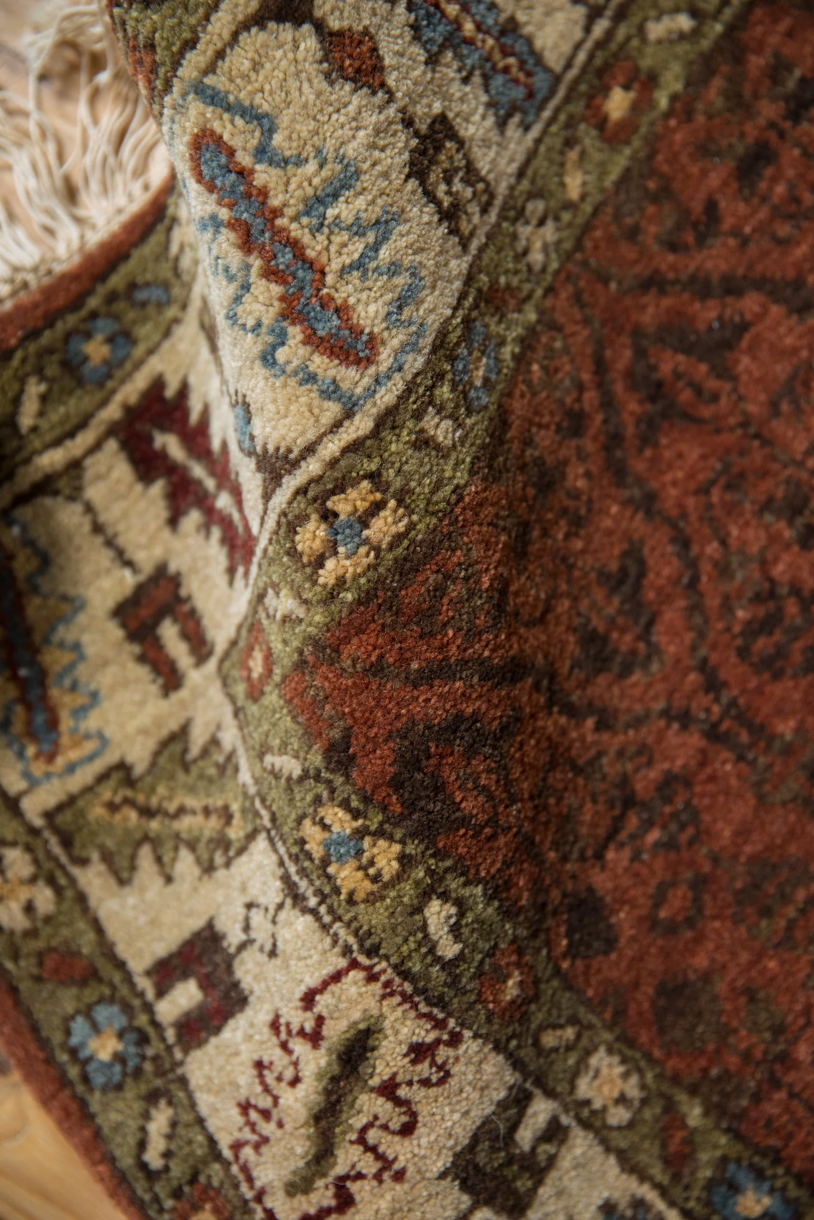 3x5 Vintage Armenian Northwest Persian Design Rug - Image 8