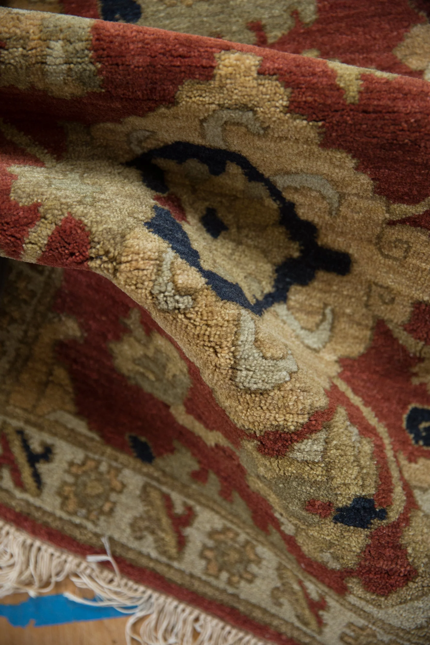 3x5 Vintage Armenian Sultanabad Design Rug - Image 8