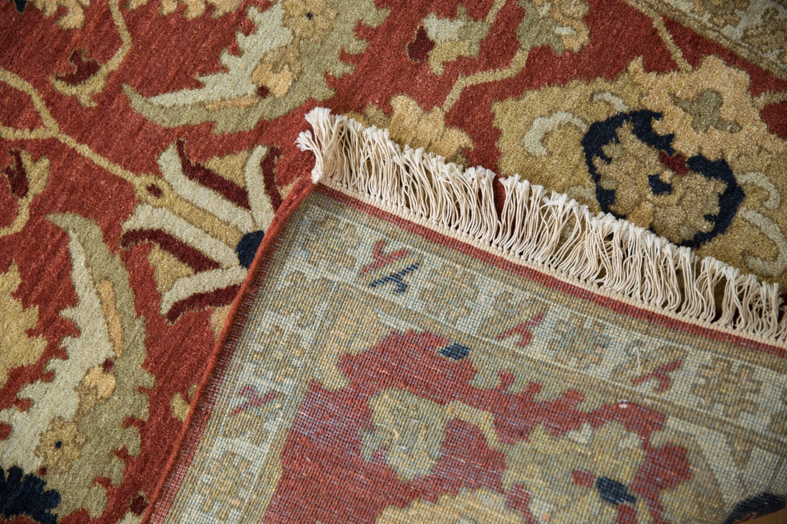 3x5 Vintage Armenian Sultanabad Design Rug - Image 9