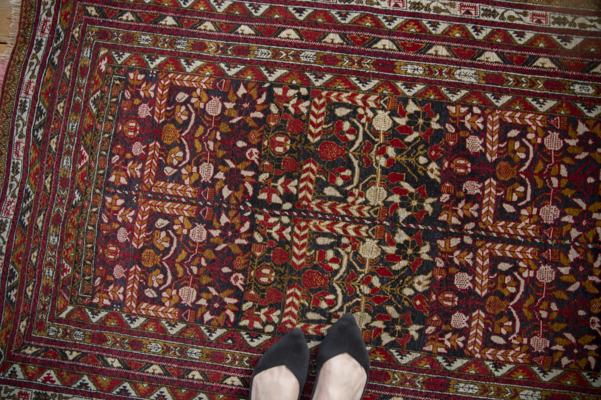 3x5 Vintage Belouch Rug - Image 2