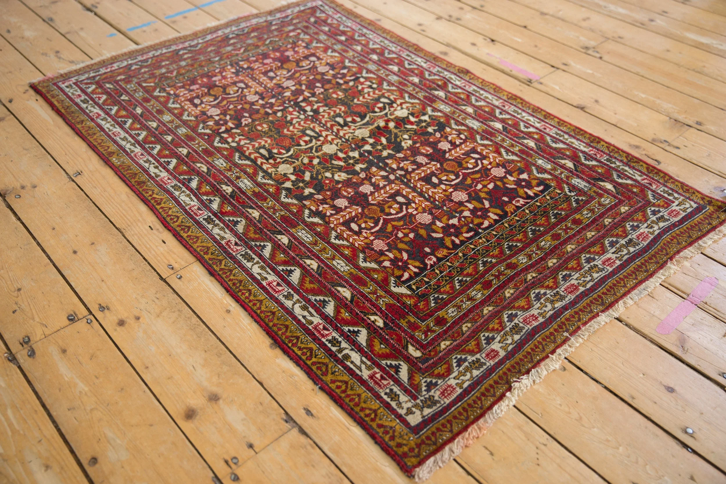 3x5 Vintage Belouch Rug - Image 3