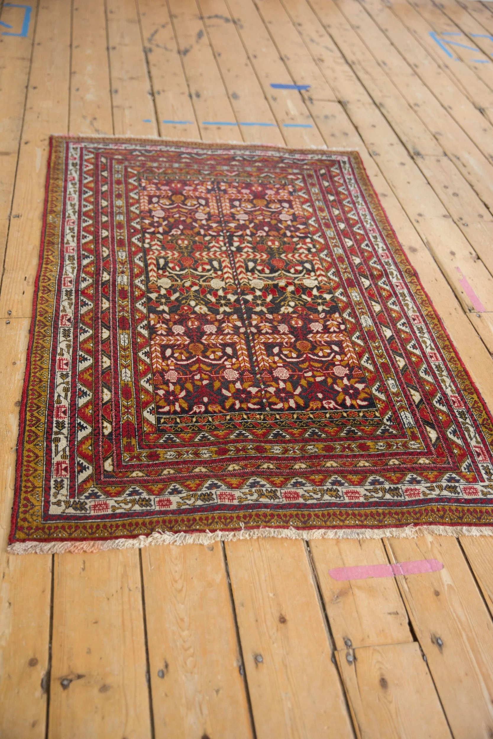 3x5 Vintage Belouch Rug - Image 4