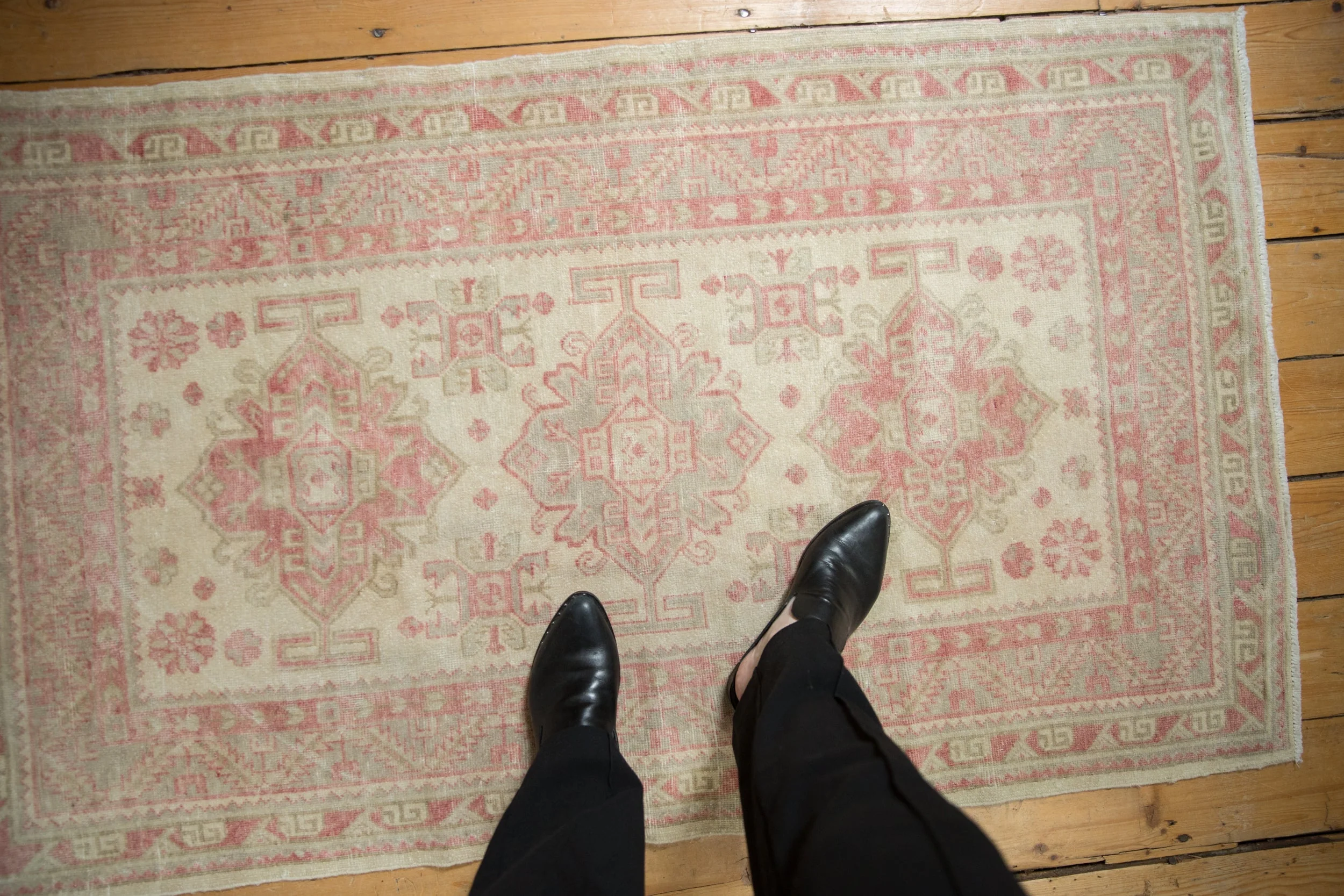 3x5 Vintage Distressed Anatolian Rug - Image 2