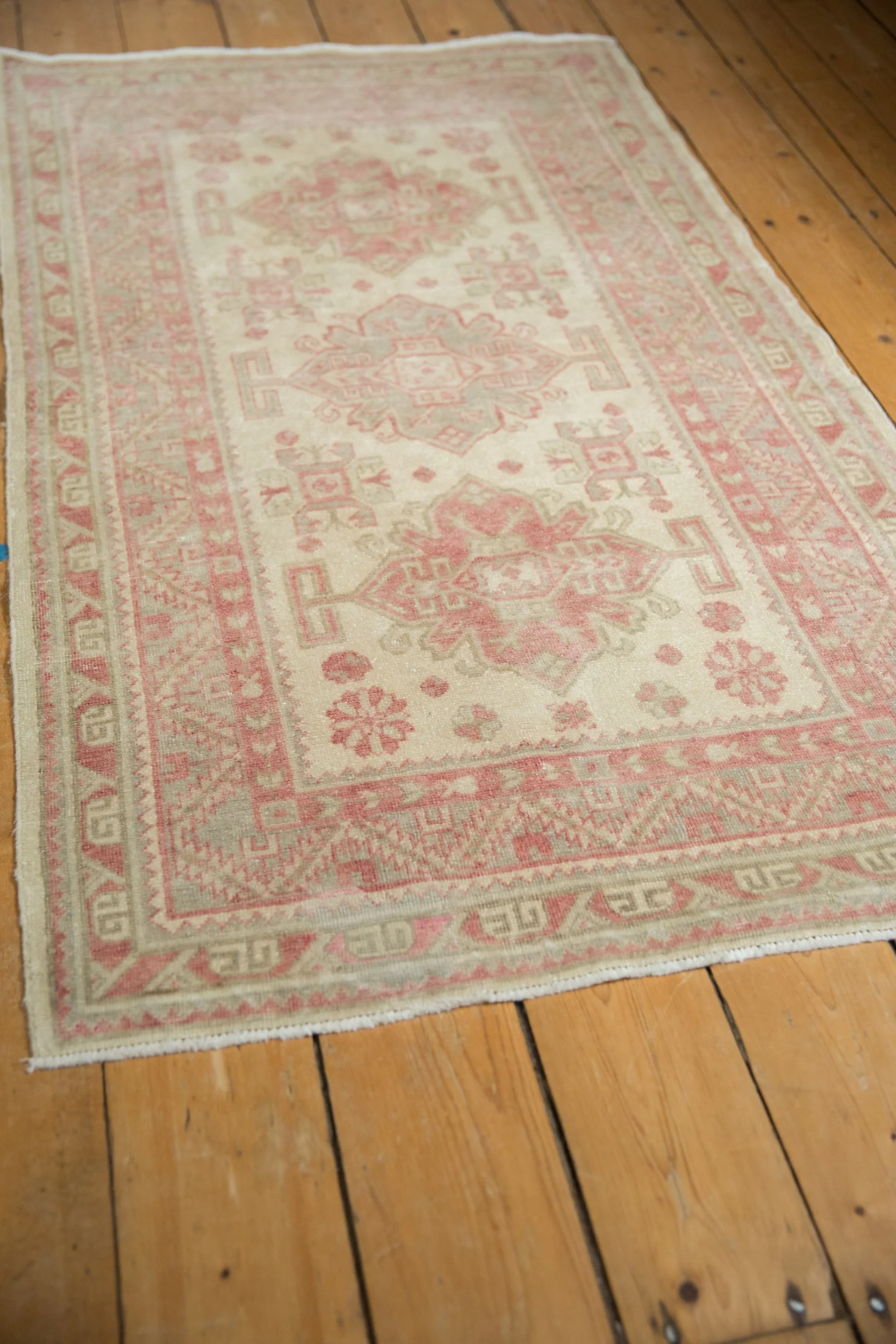 3x5 Vintage Distressed Anatolian Rug - Image 3