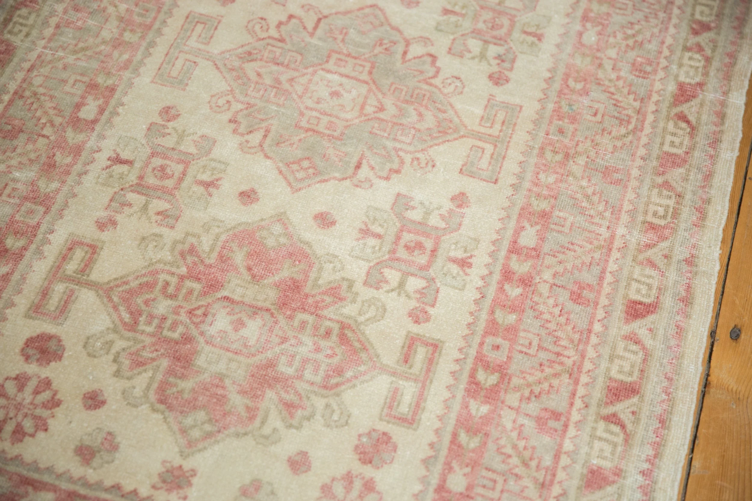 3x5 Vintage Distressed Anatolian Rug - Image 4