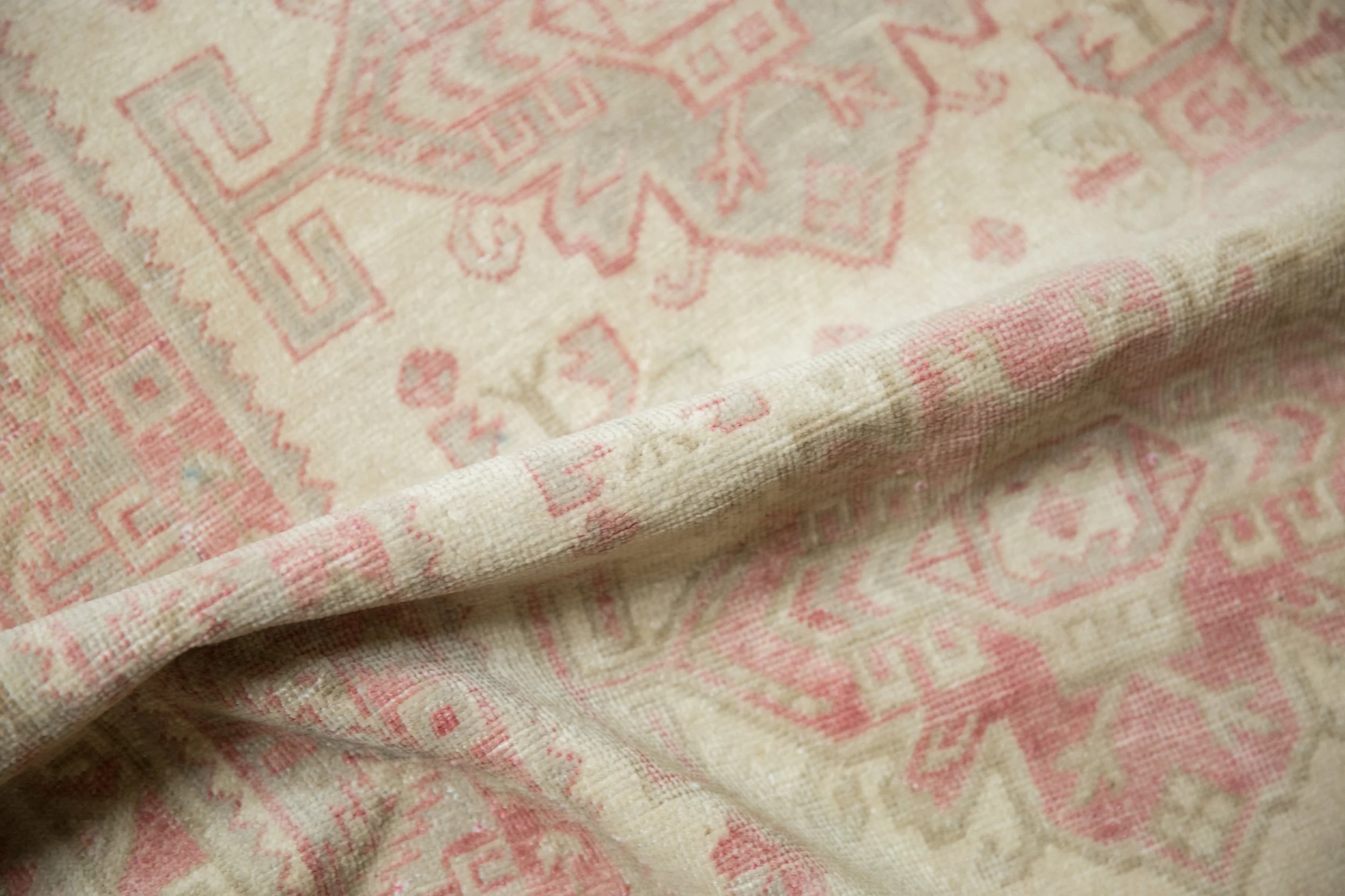 3x5 Vintage Distressed Anatolian Rug - Image 8