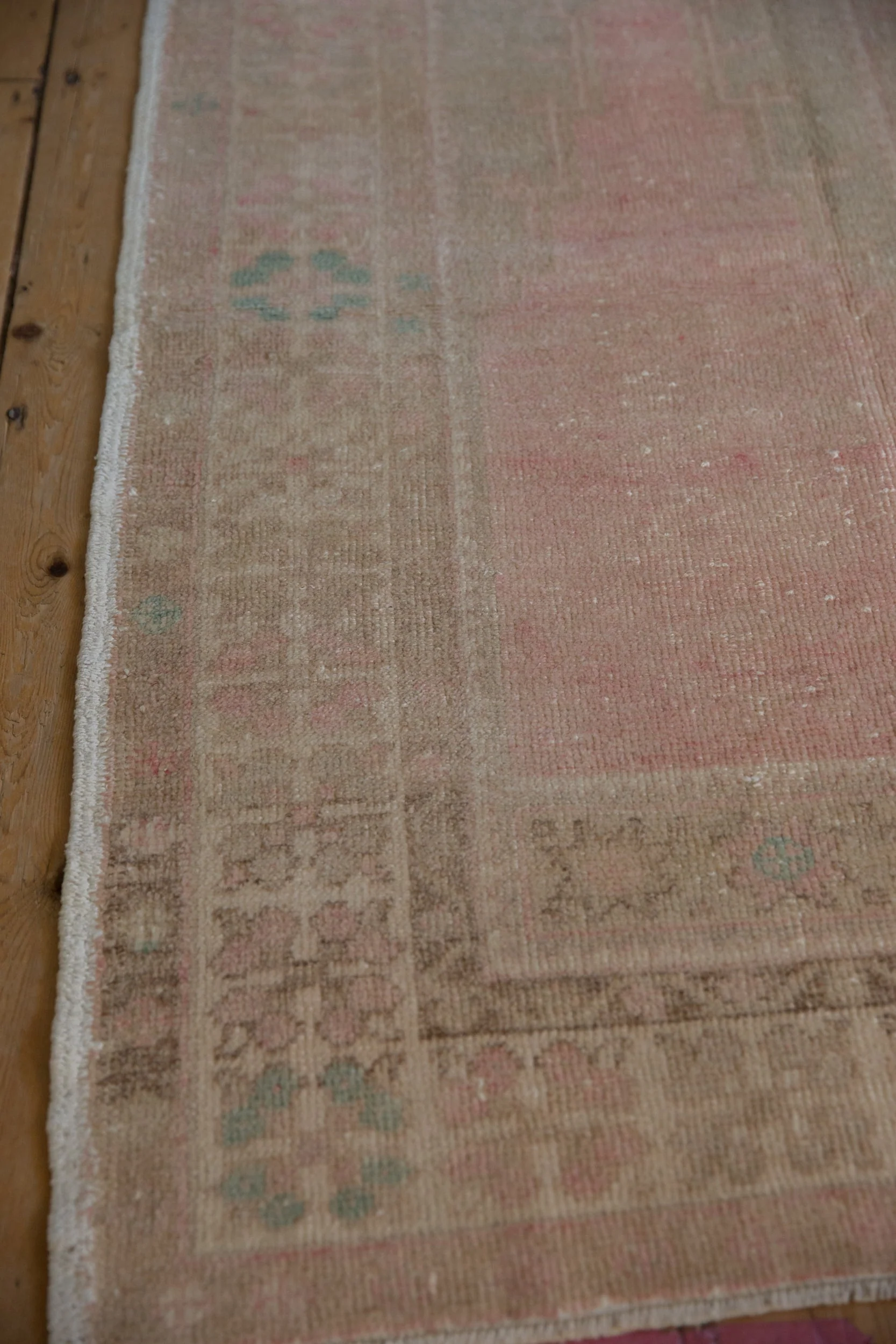 3x5 Vintage Distressed Oushak Rug - Image 4