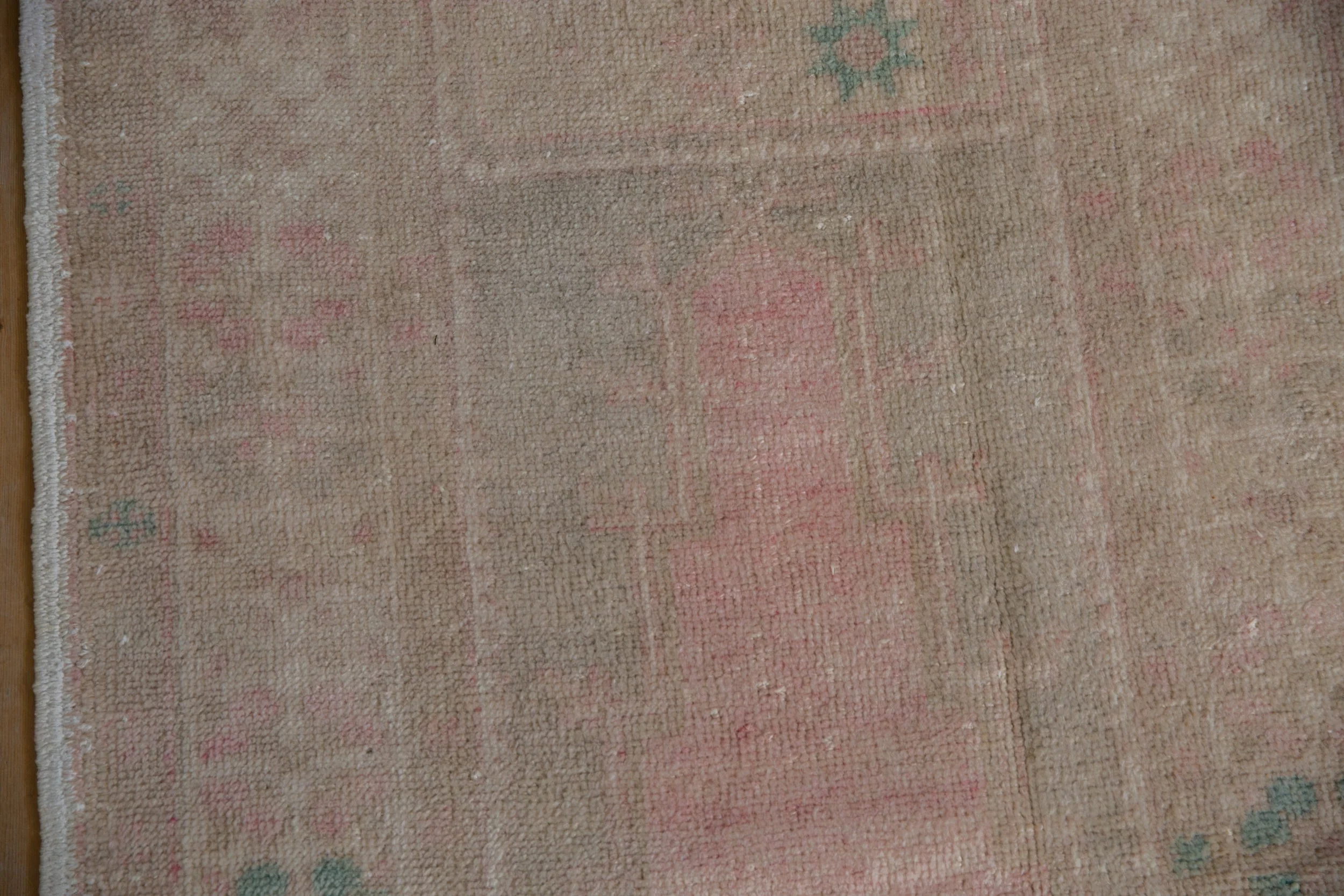 3x5 Vintage Distressed Oushak Rug - Image 5