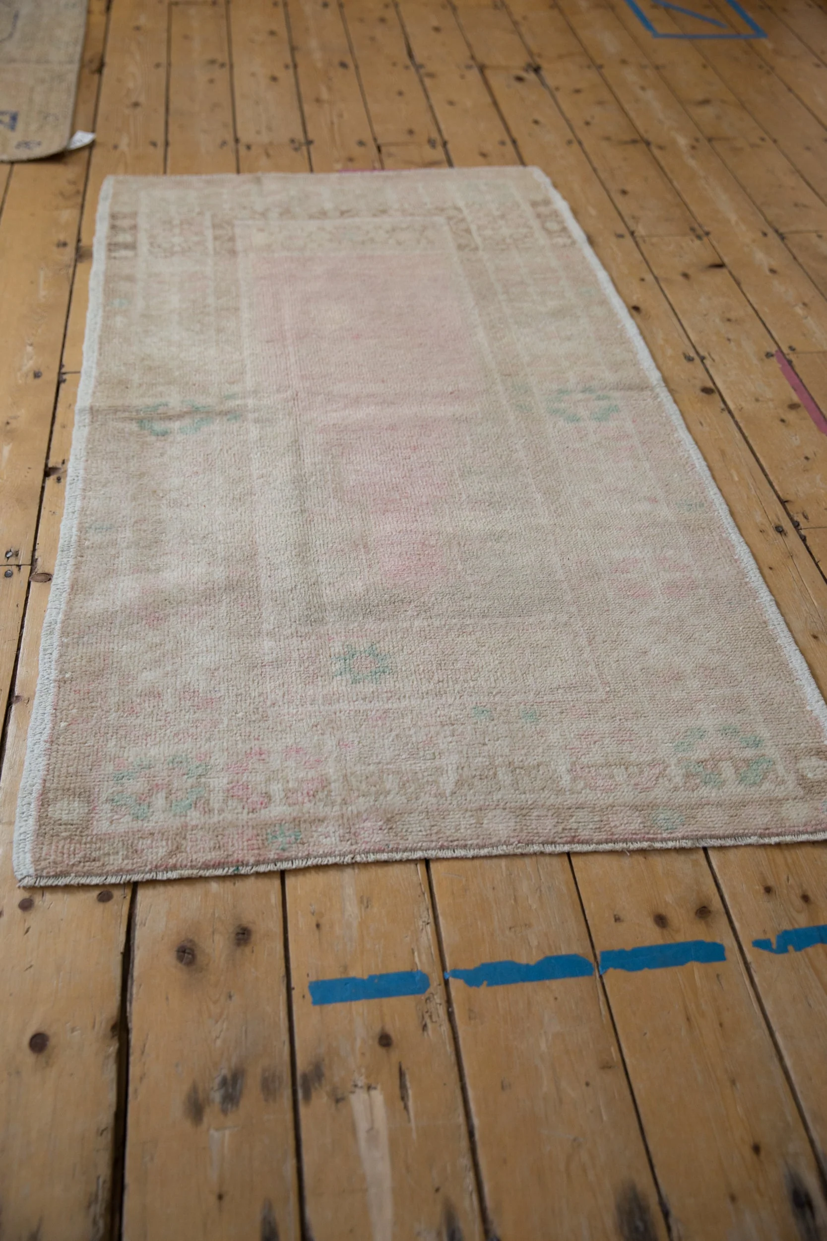 3x5 Vintage Distressed Oushak Rug - Image 6