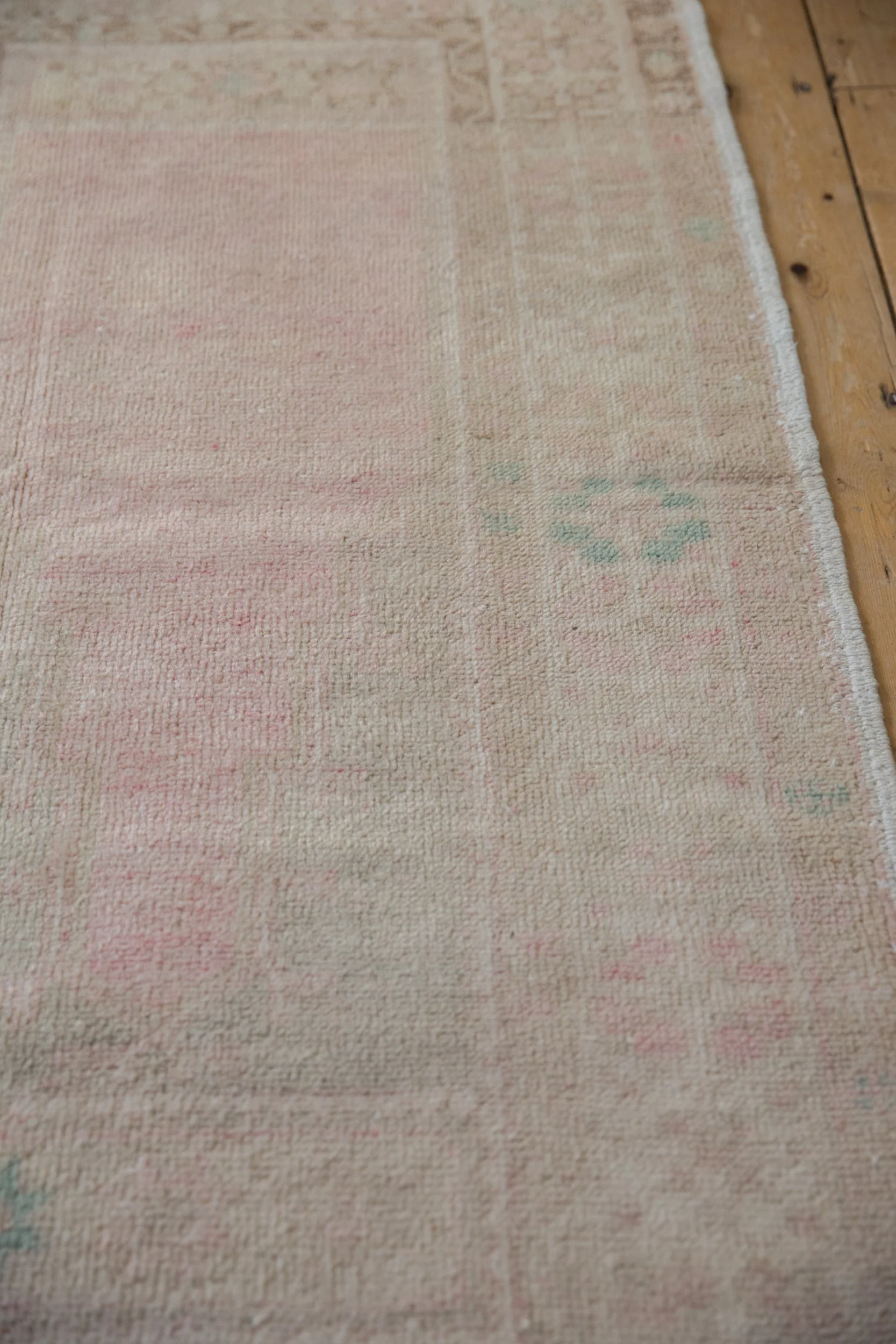 3x5 Vintage Distressed Oushak Rug - Image 7