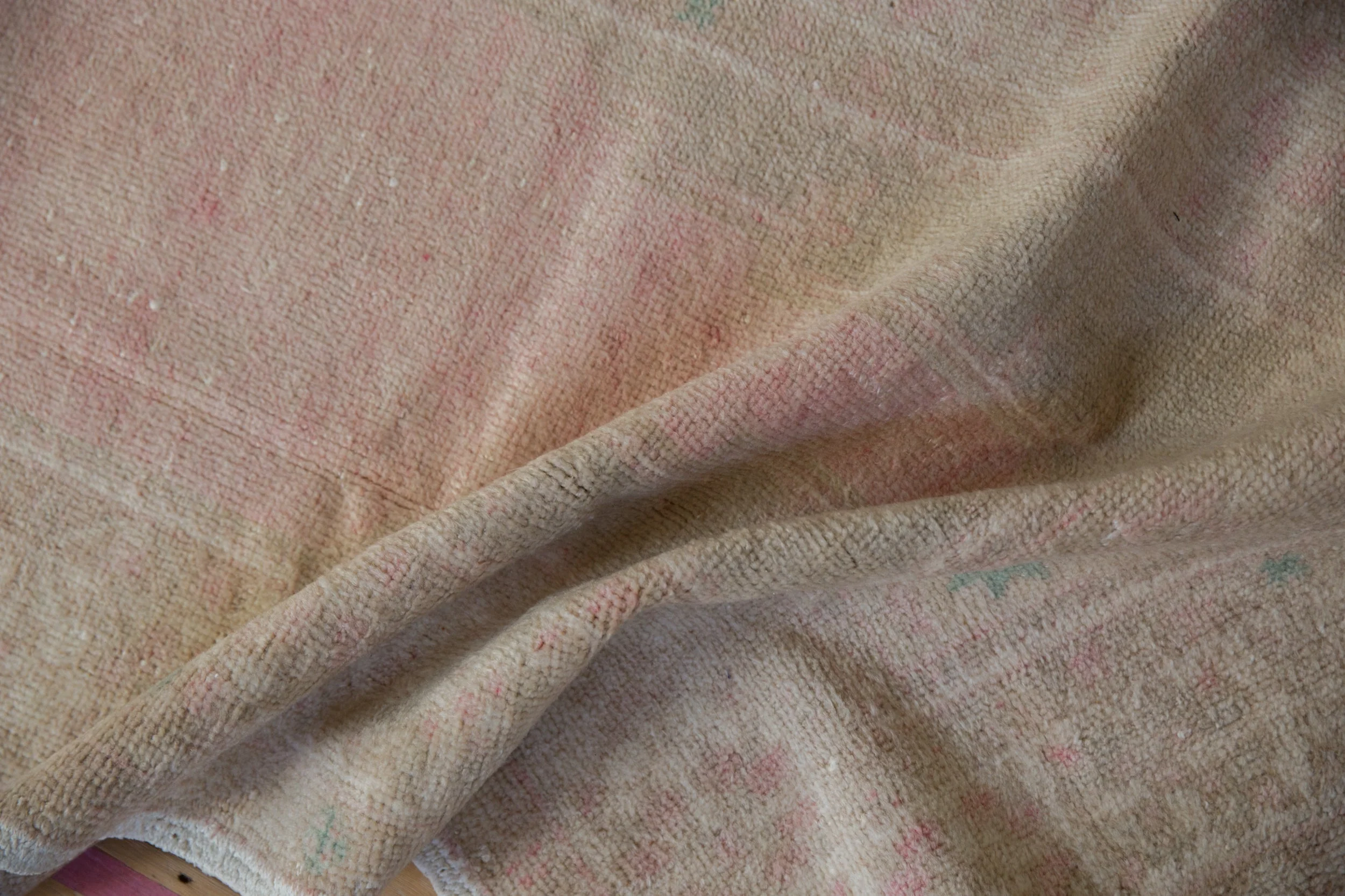 3x5 Vintage Distressed Oushak Rug - Image 8