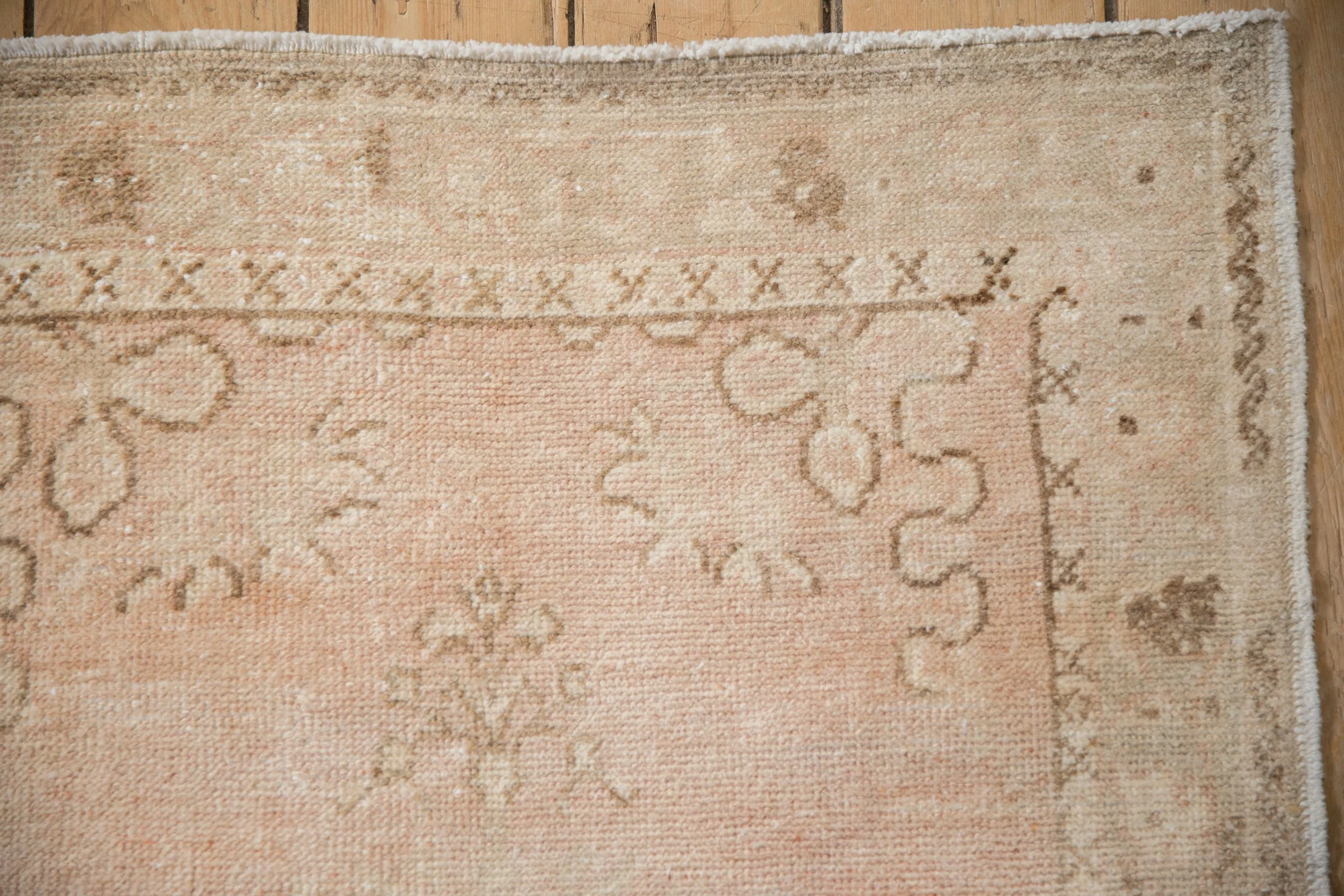 3x5 Vintage Distressed Oushak Rug - Image 3
