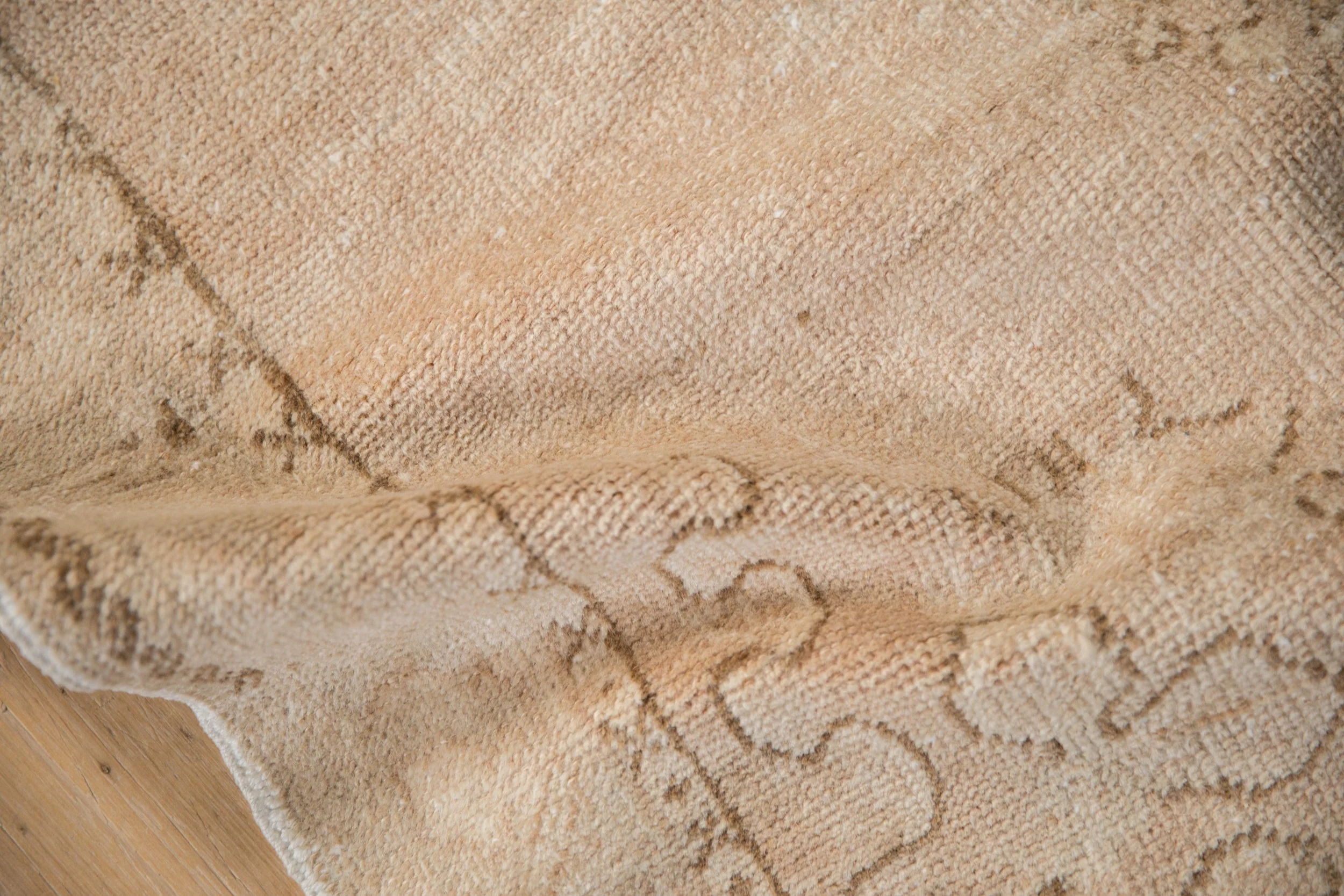 3x5 Vintage Distressed Oushak Rug - Image 7