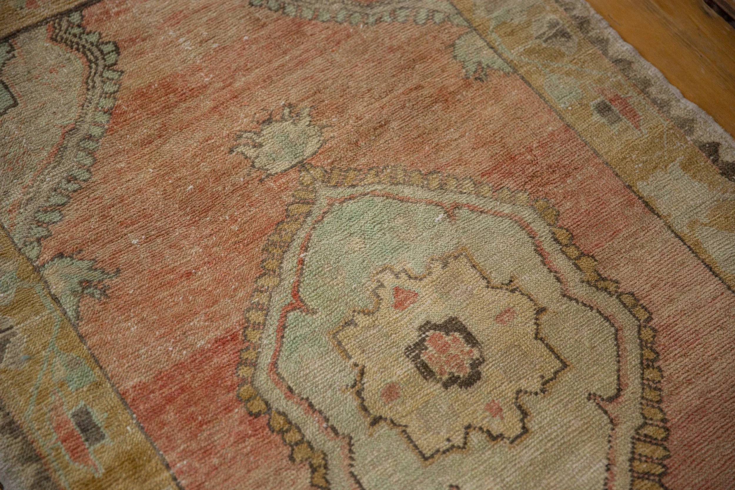 3x5 Vintage Distressed Oushak Rug - Image 10