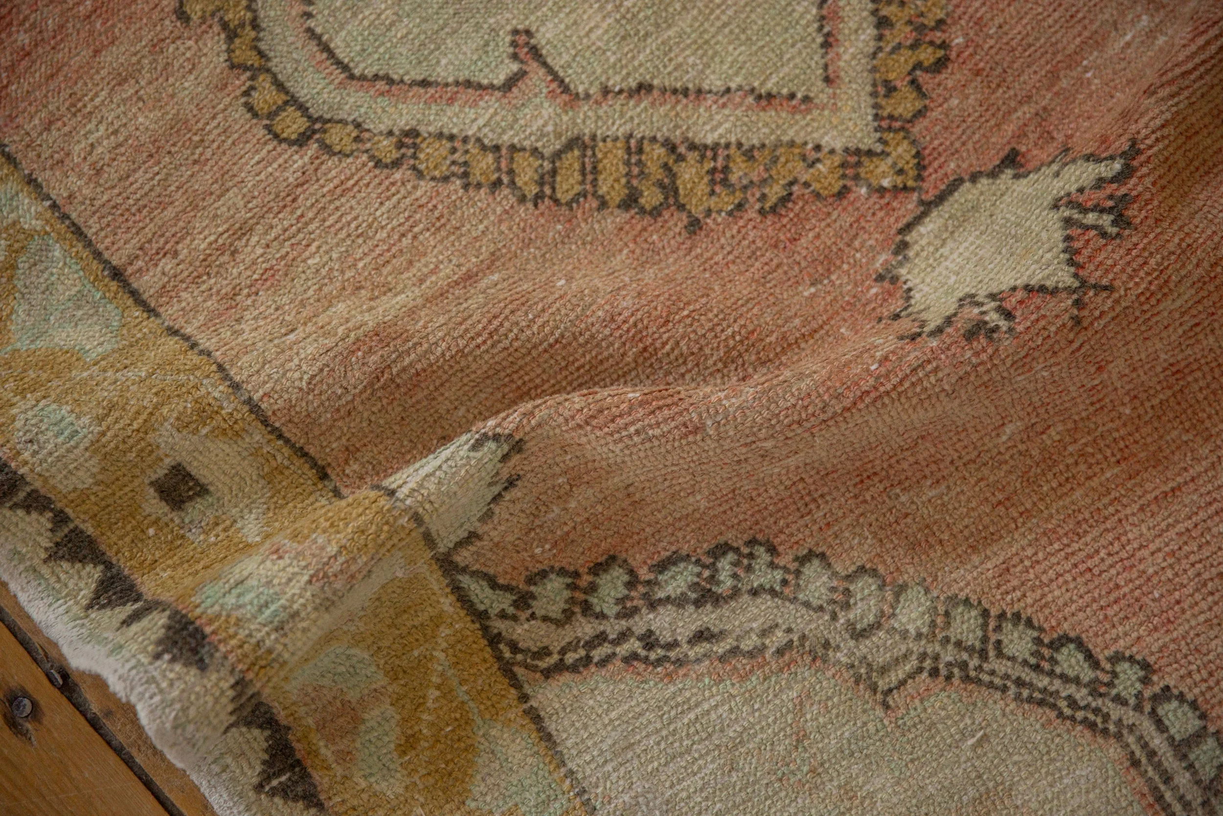 3x5 Vintage Distressed Oushak Rug - Image 11