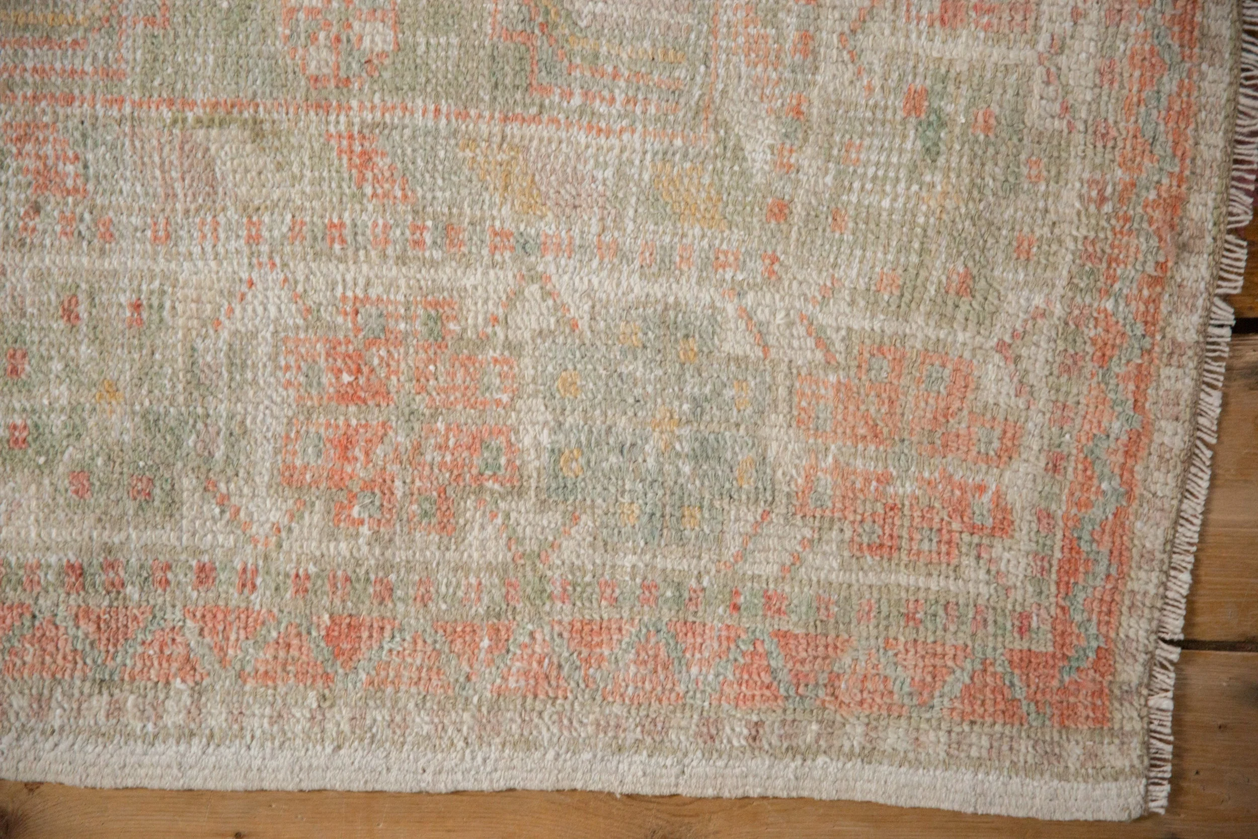 3x5 Vintage Distressed Oushak Rug - Image 7