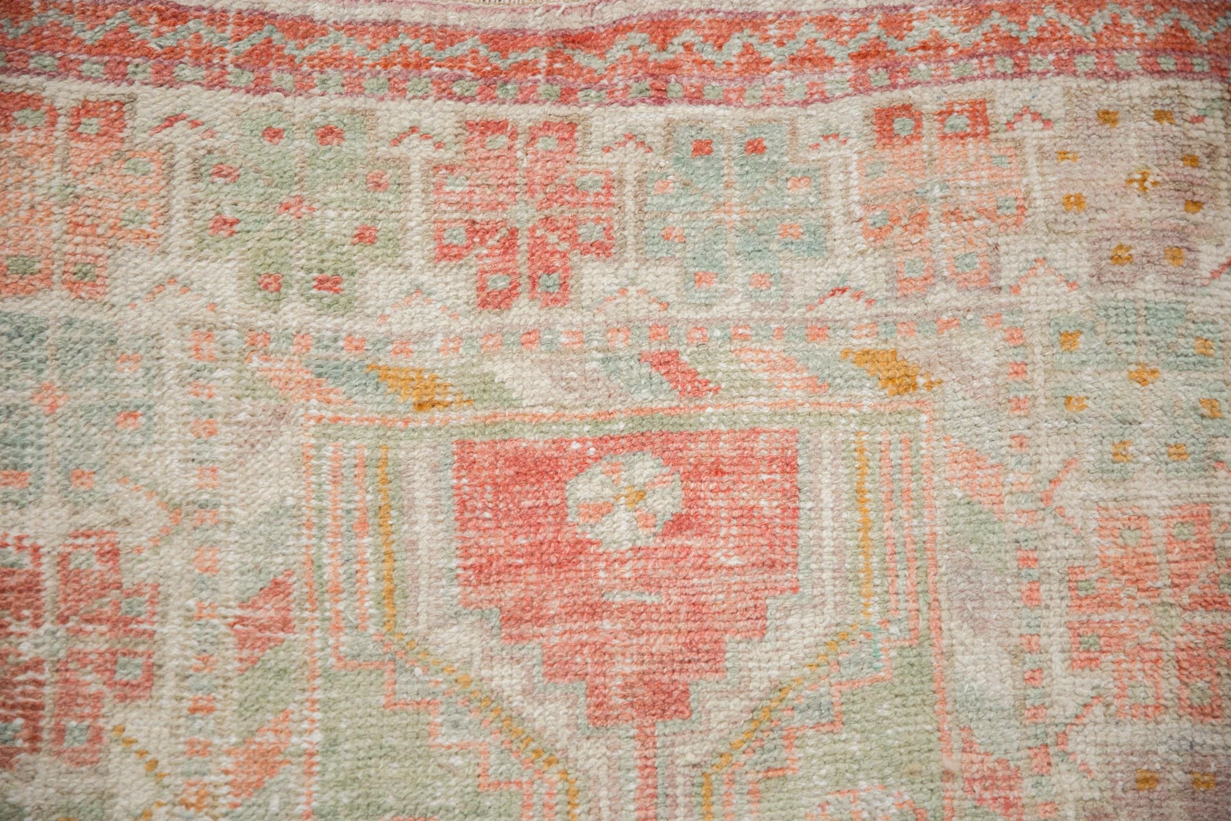 3x5 Vintage Distressed Oushak Rug - Image 8