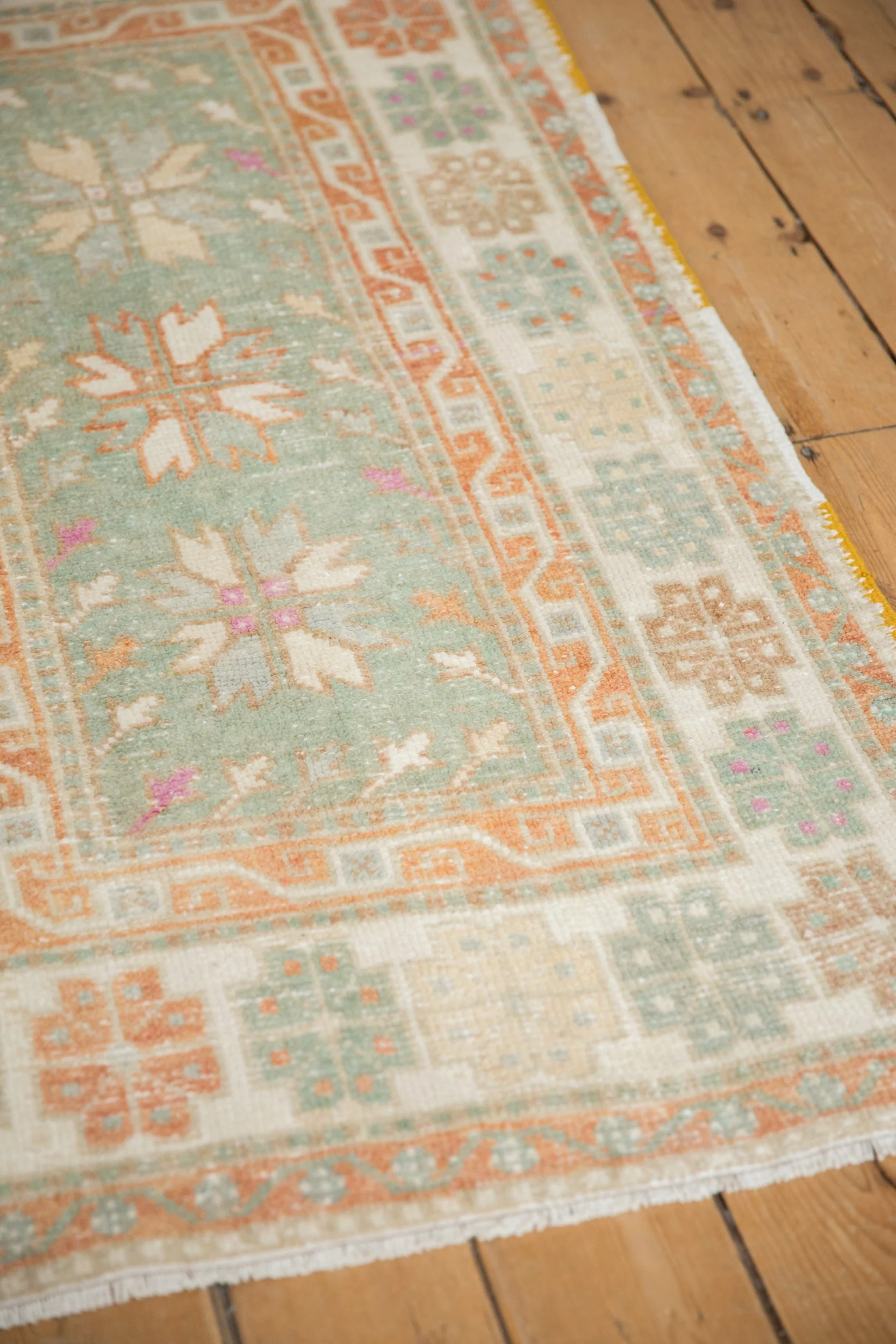 3x5 Vintage Distressed Oushak Rug - Image 5