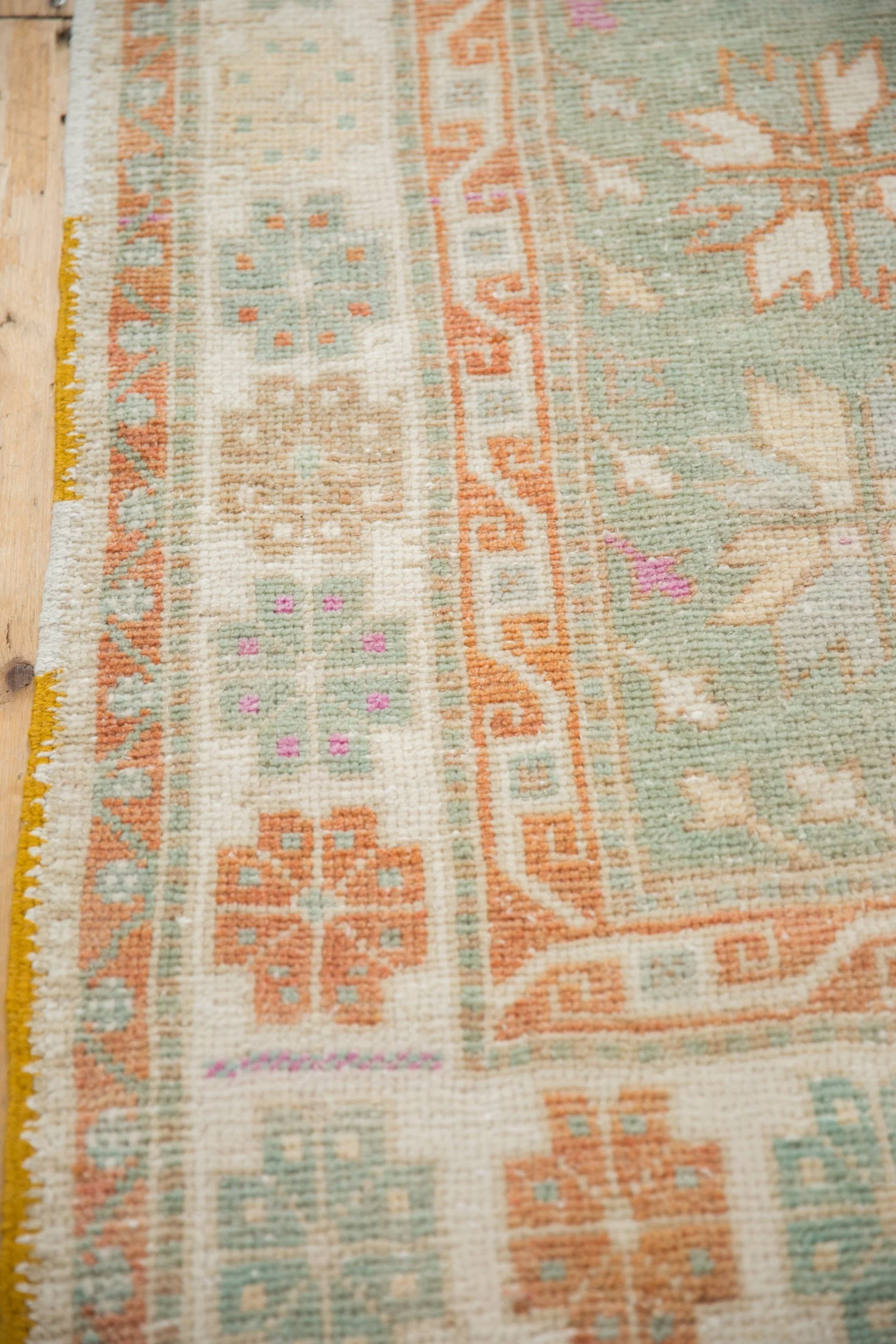 3x5 Vintage Distressed Oushak Rug - Image 8