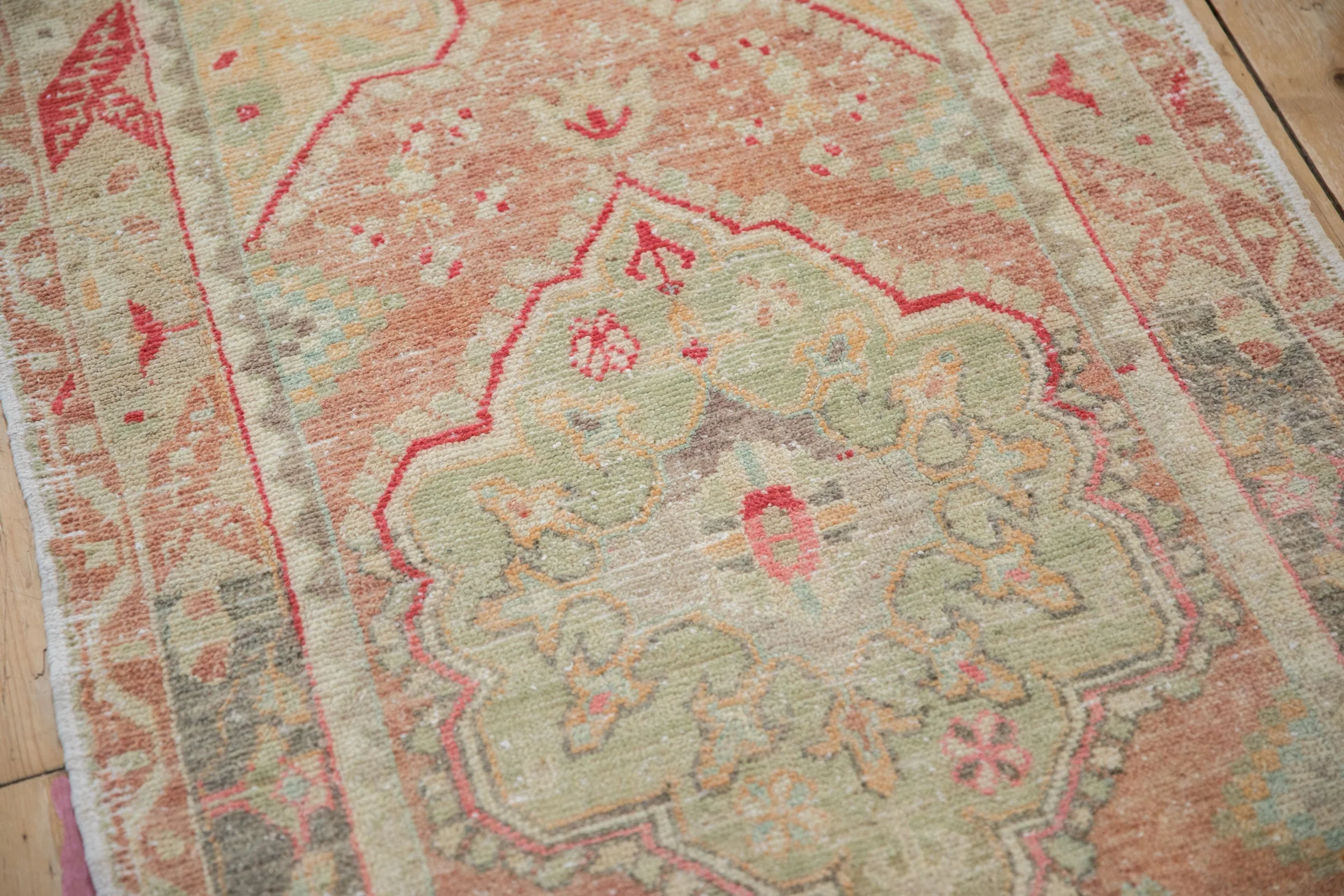 3x5 Vintage Distressed Oushak Rug - Image 10