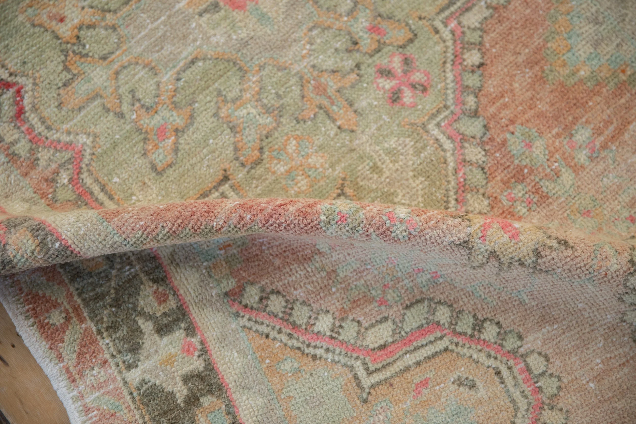 3x5 Vintage Distressed Oushak Rug - Image 11