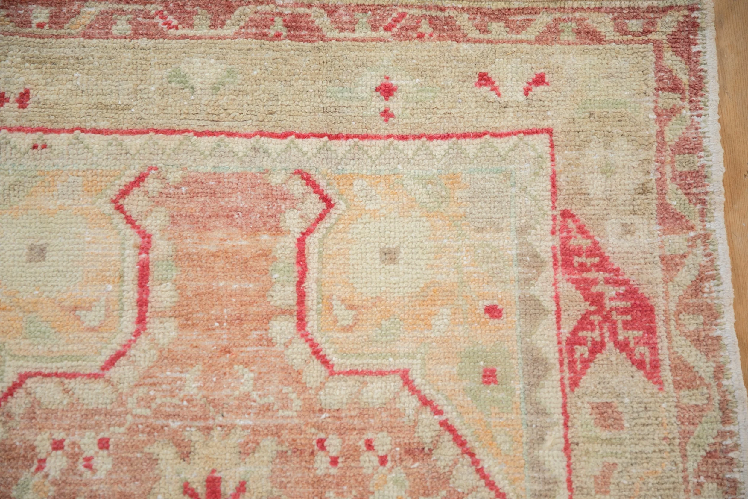3x5 Vintage Distressed Oushak Rug - Image 3