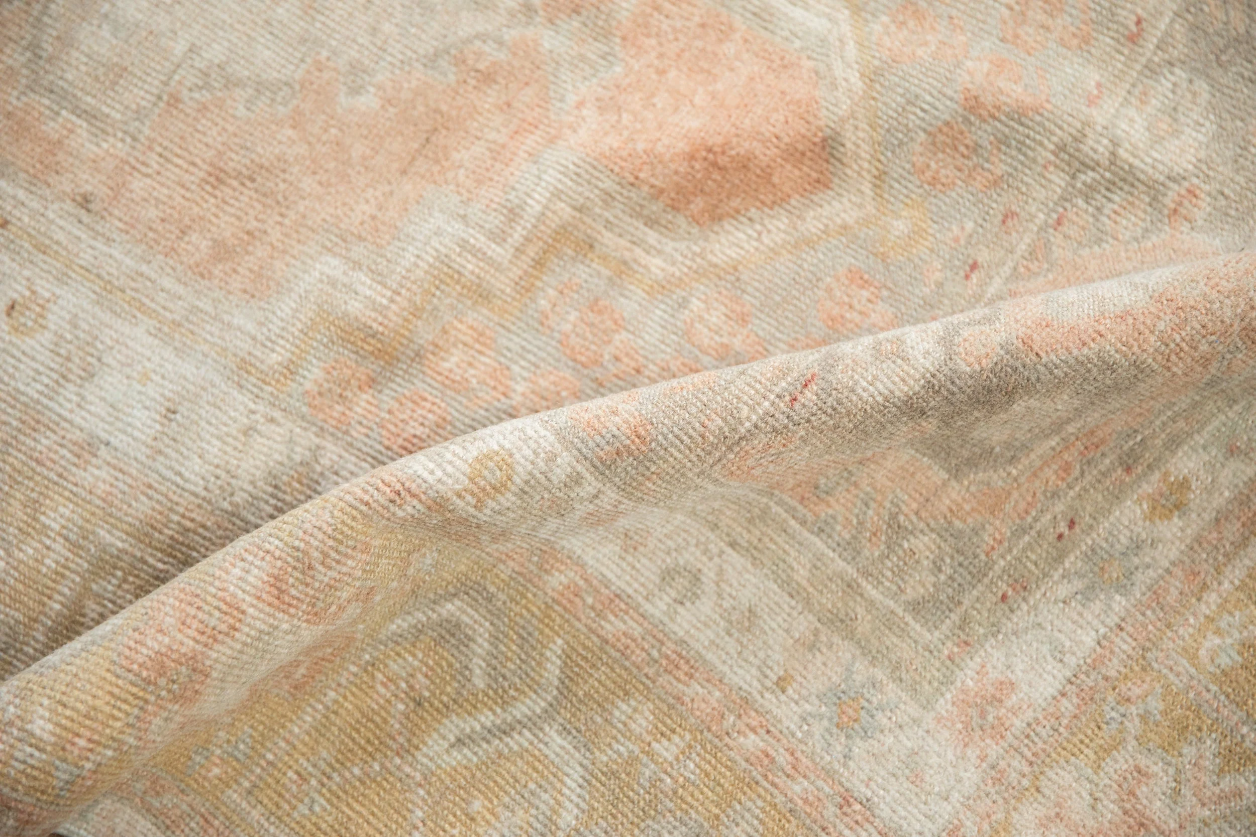 3x5 Vintage Distressed Oushak Rug - Image 6