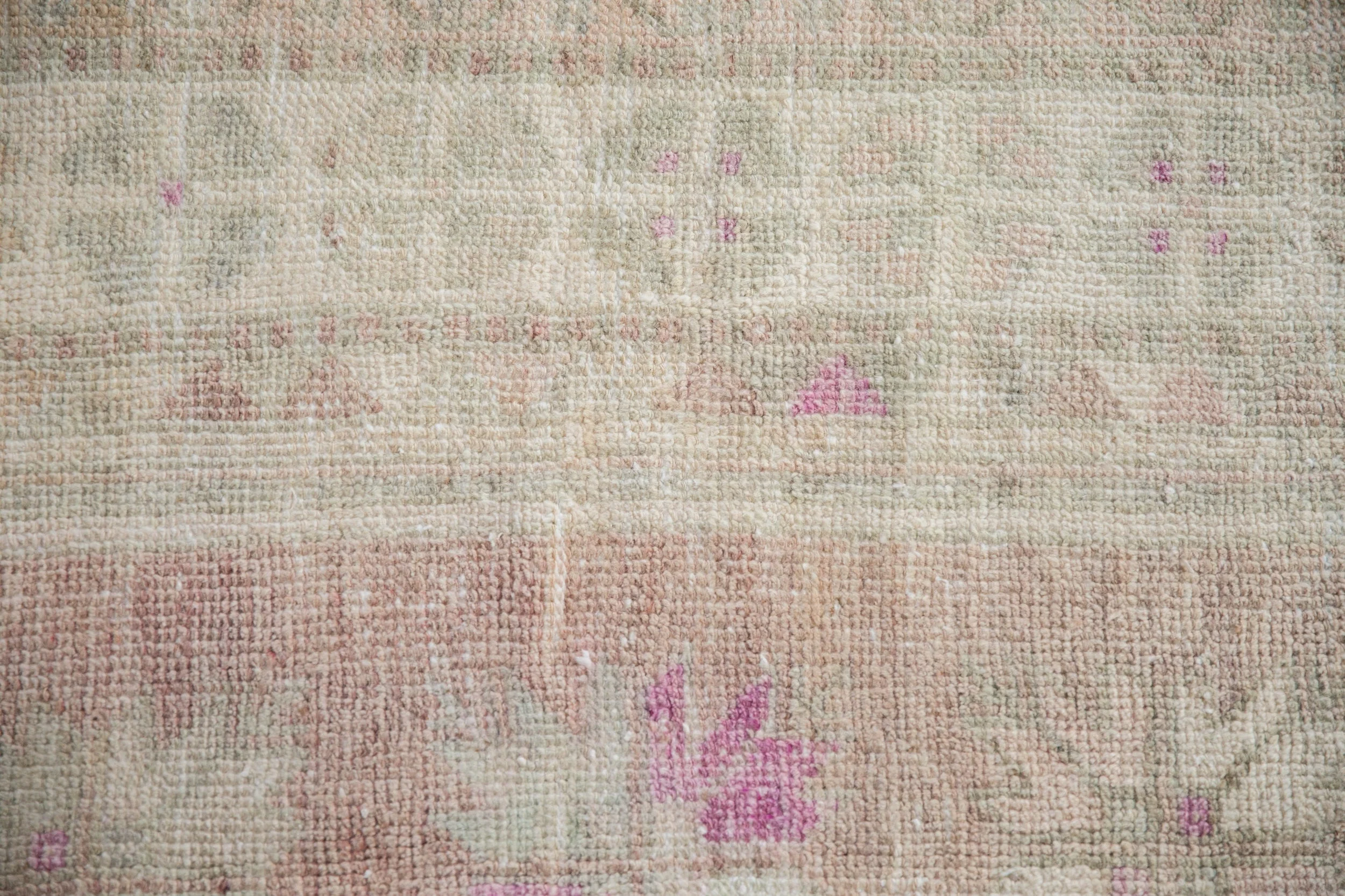 3x5 Vintage Distressed Oushak Rug - Image 3