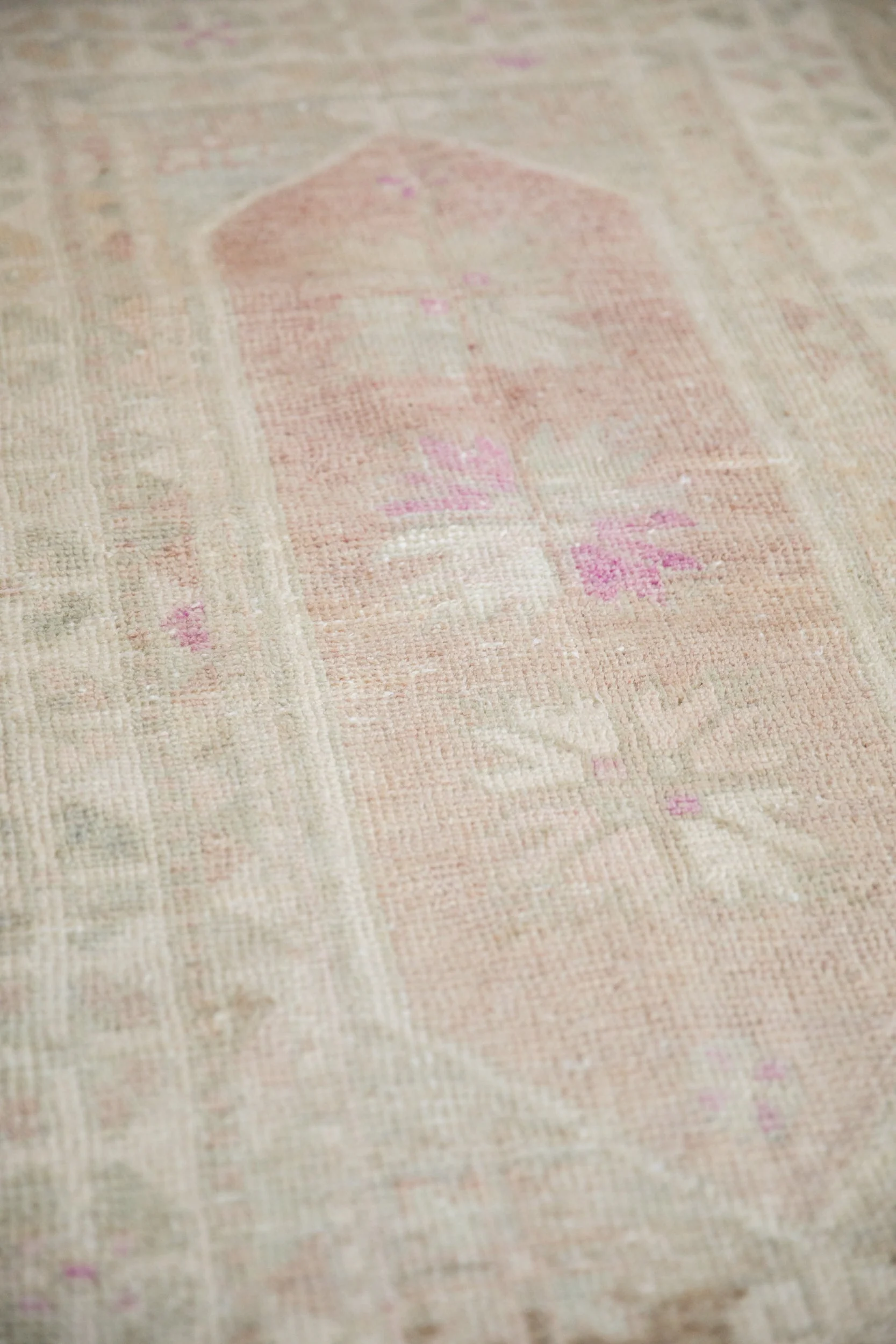3x5 Vintage Distressed Oushak Rug - Image 5