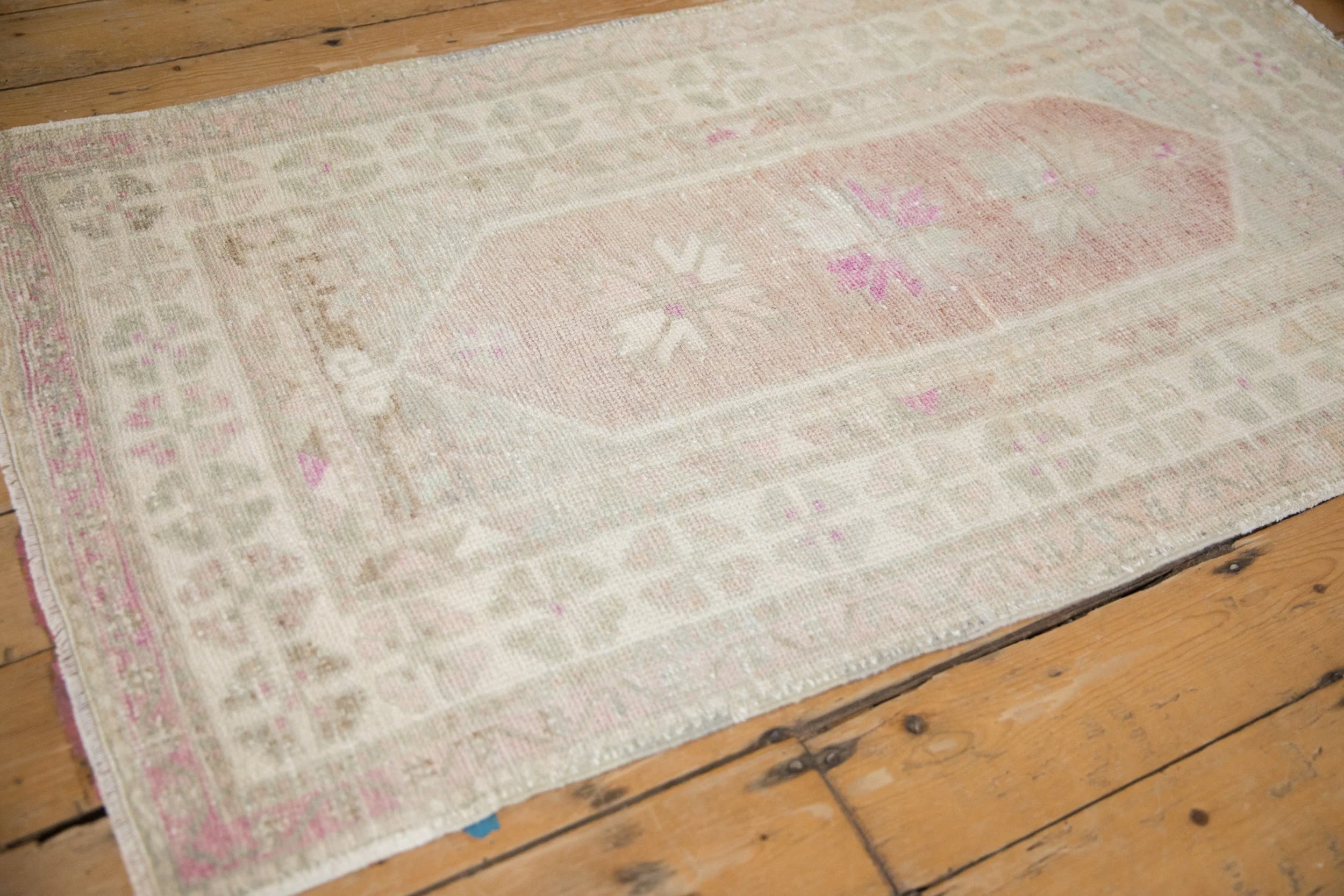3x5 Vintage Distressed Oushak Rug - Image 6